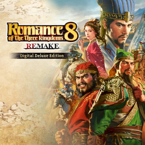 ROMANCE OF THE THREE KINGDOMS 8 REMAKE Digital Deluxe Edition (PS4 & PS5) cover image