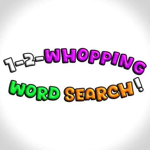 1-2-Whopping Word Search! cover image