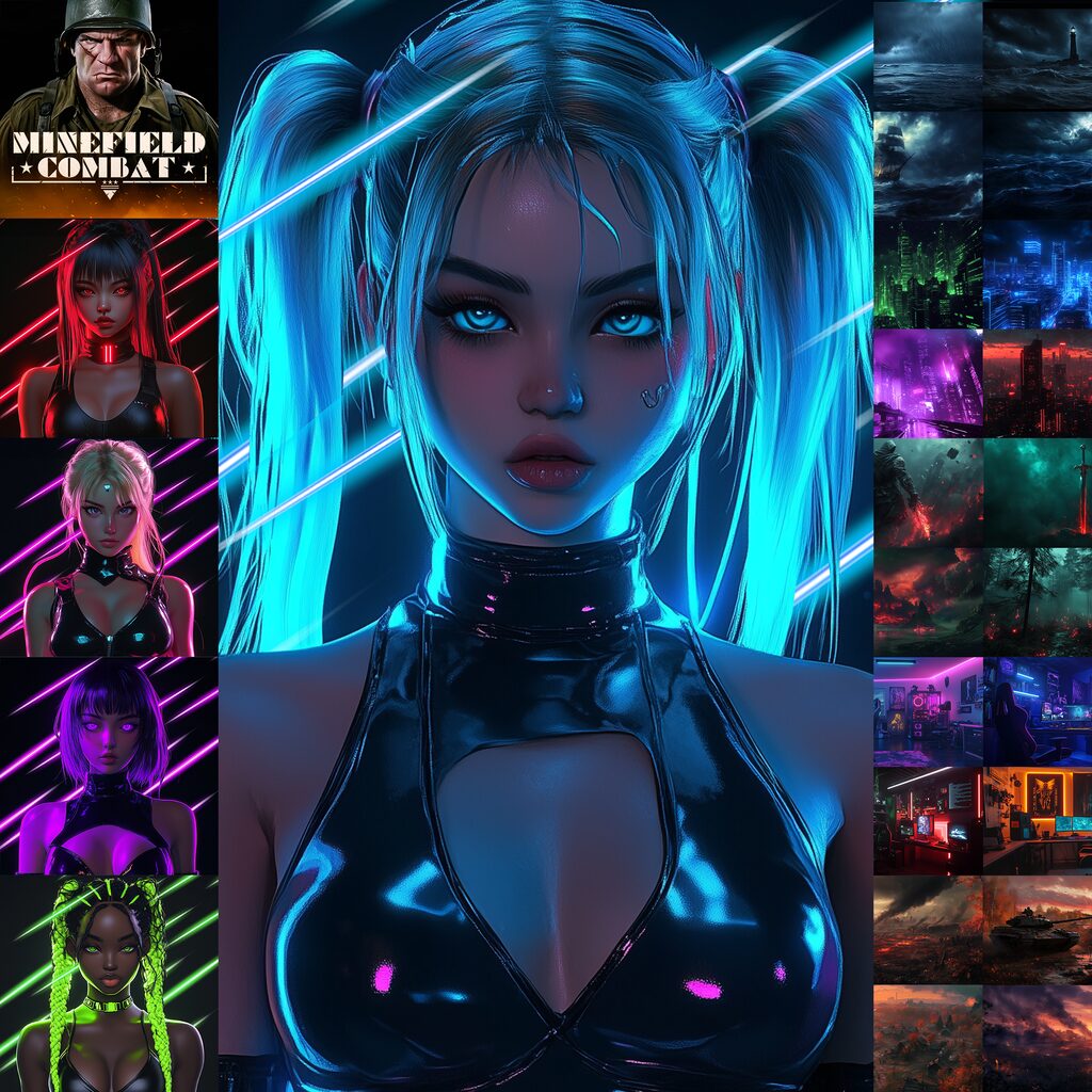 Minefield Combat Epic Theme Avatar Bundle