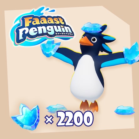 Faaast Penguin Crystals ×2200