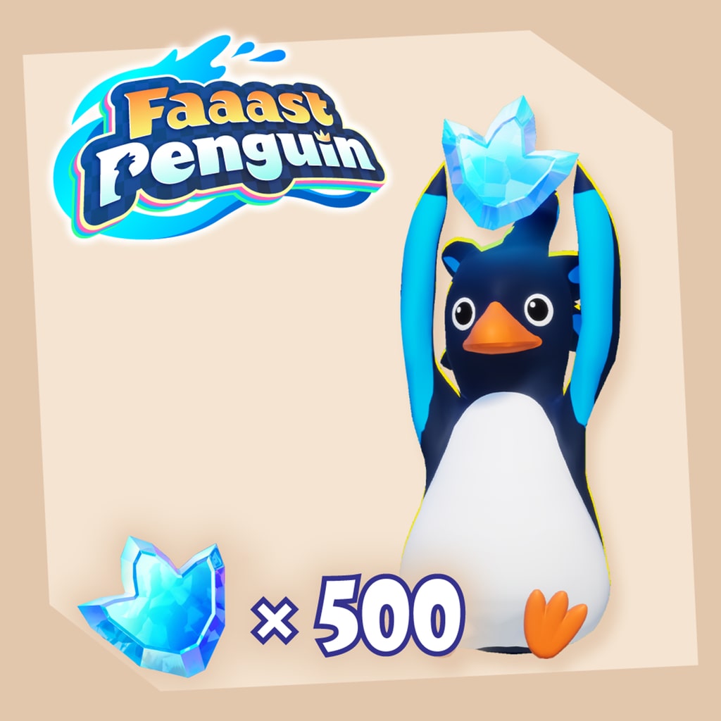 Faaast Penguin  Crystals ×500