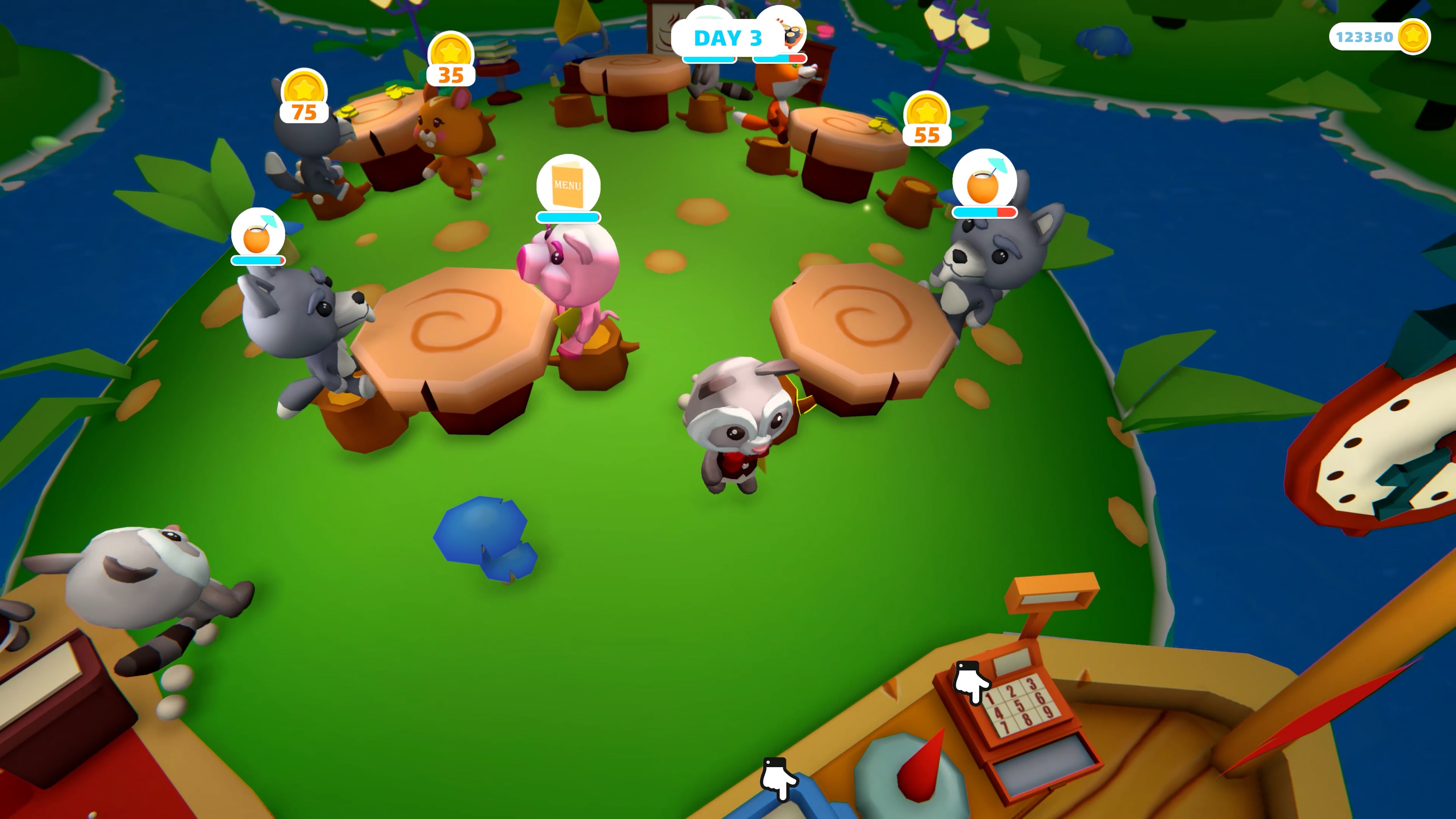 #4. Forest Cafe Simulator (PlayStation) Podle: NOSTRA GAMES LTD