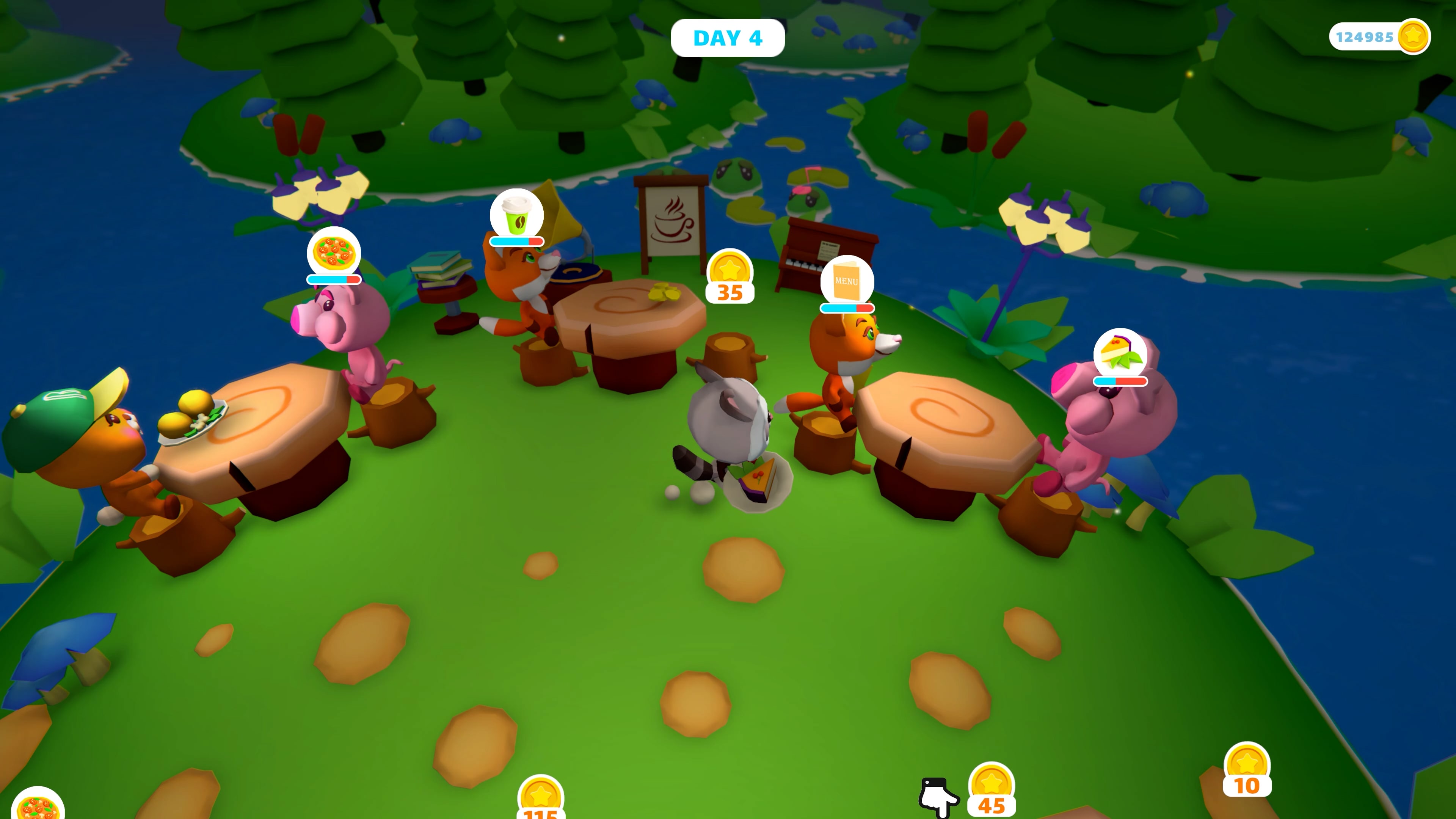#1. Forest Cafe Simulator (PlayStation) Podle: NOSTRA GAMES LTD