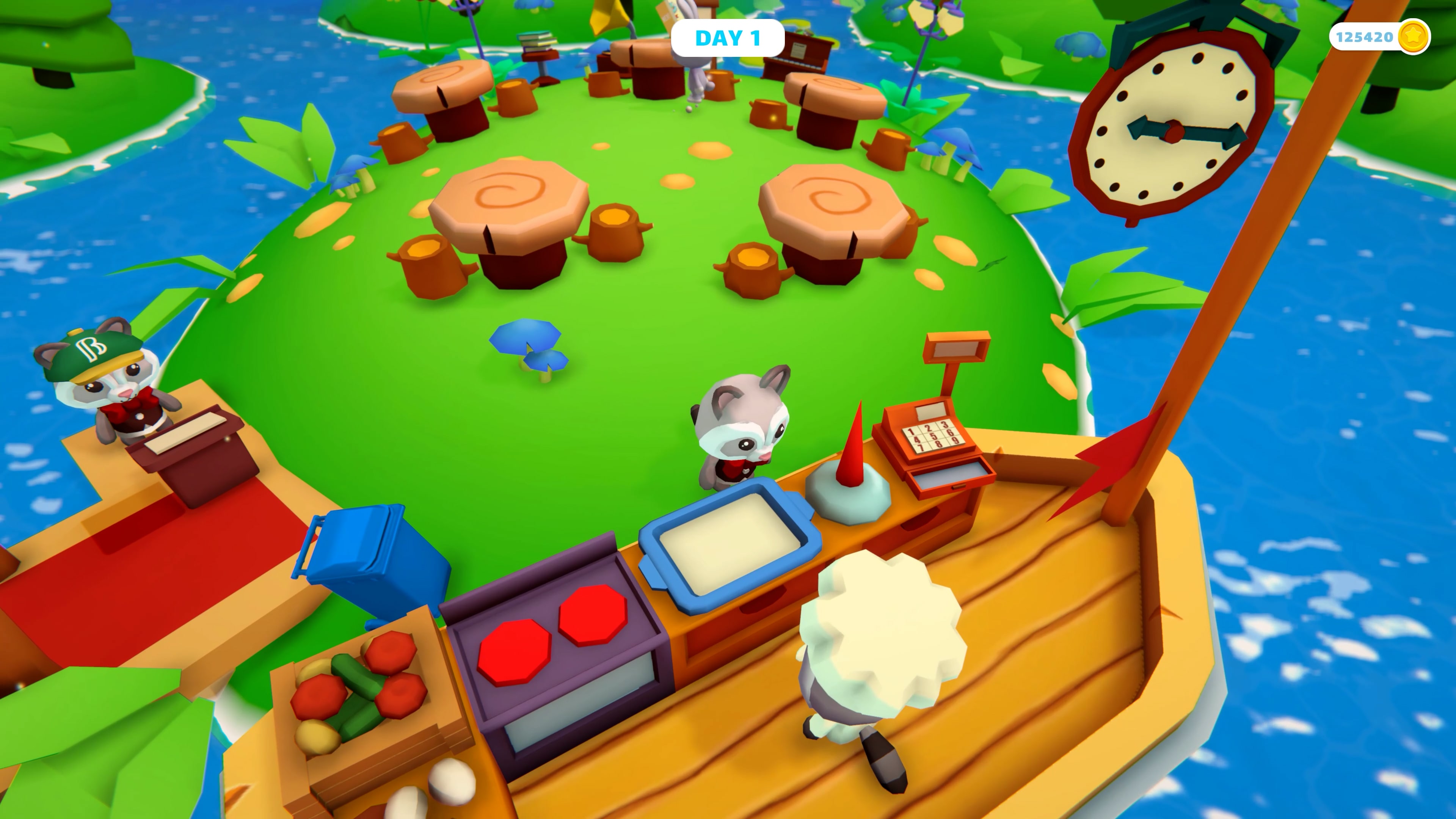 #8. Forest Cafe Simulator (PlayStation) Podle: NOSTRA GAMES LTD