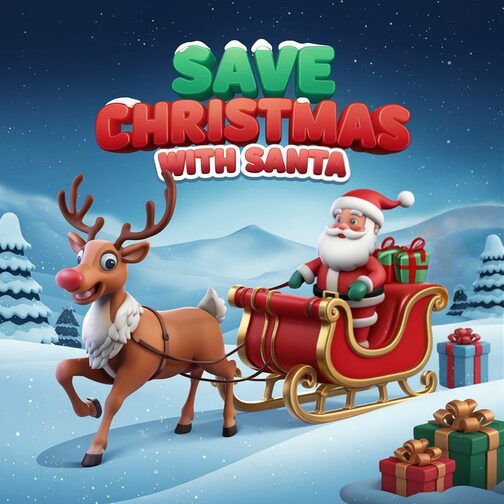 Save Christmas With Santa cover image