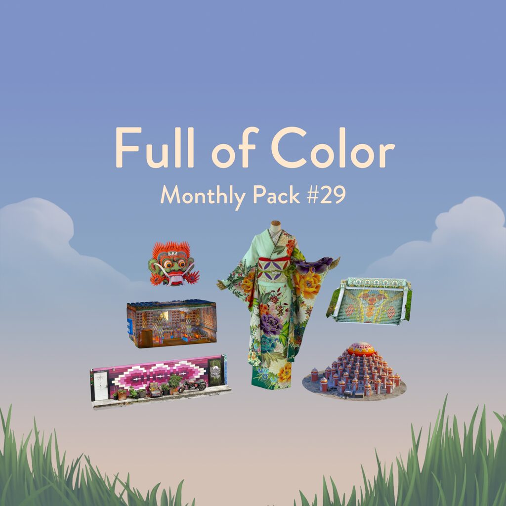 Puzzling Places: Monthly Pack #29 - Full of Color