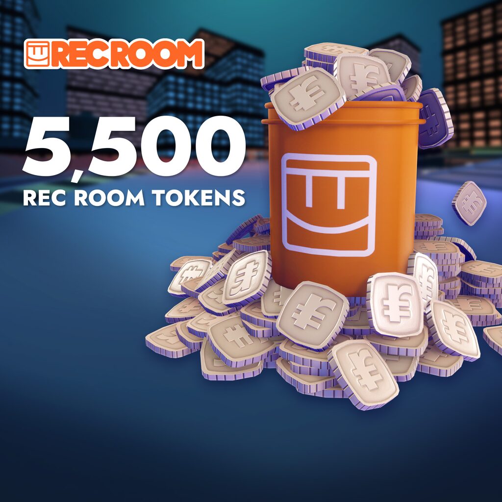 5,500 Rec Room Tokens (10% Bonus)