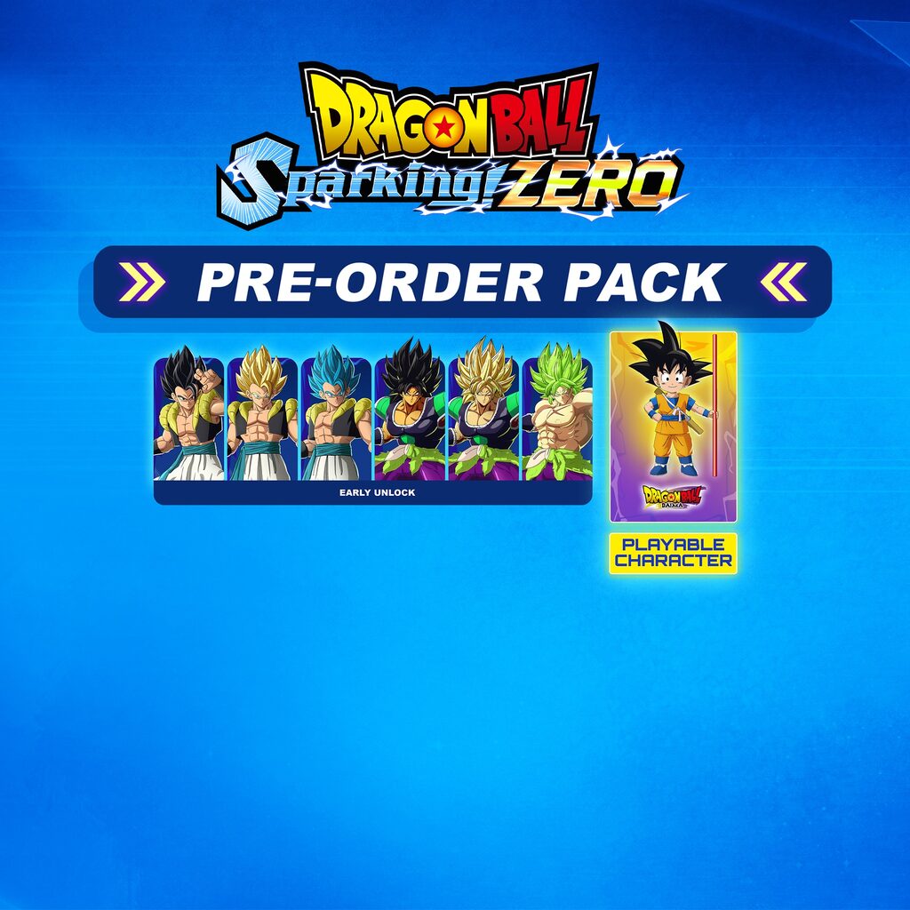 DRAGON BALL: Sparking! ZERO Pre-order Pack
