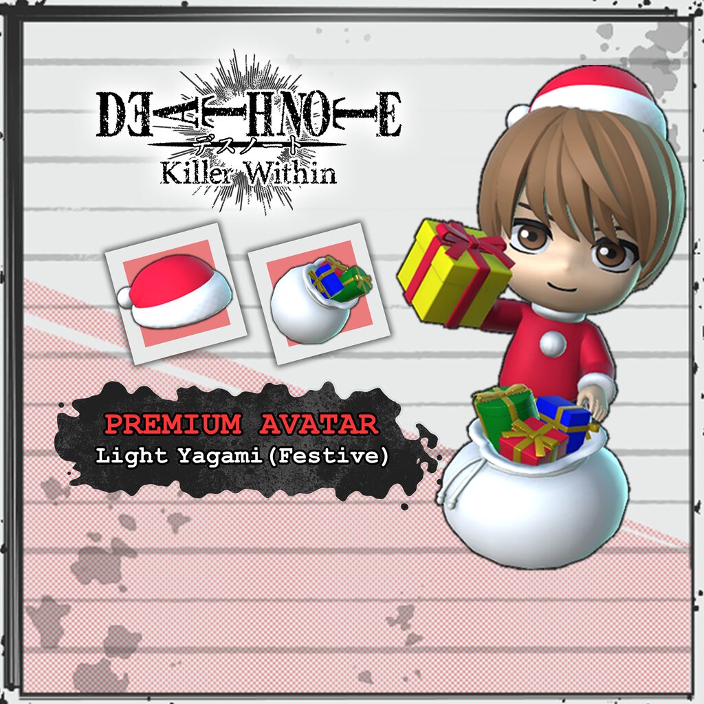 DEATH NOTE Killer Within - Premium Avatar: Light Yagami (Festive)
