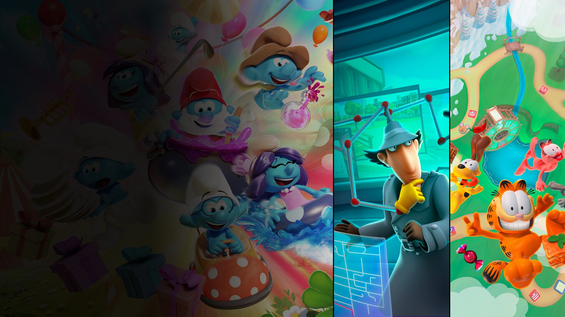 Cartoon Party Collection - 3 in 1