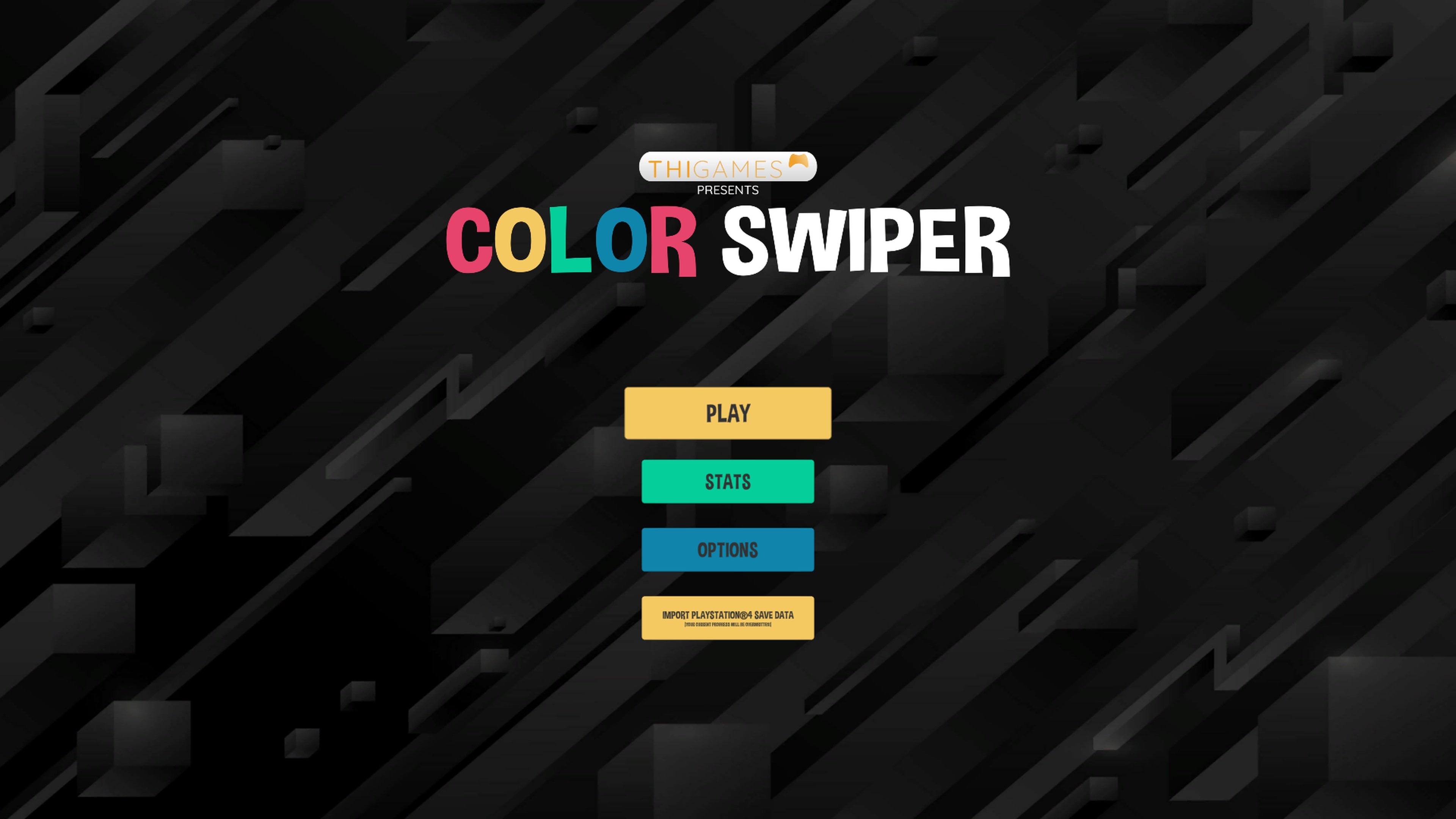 Color Swiper — Скриншот интерфейса