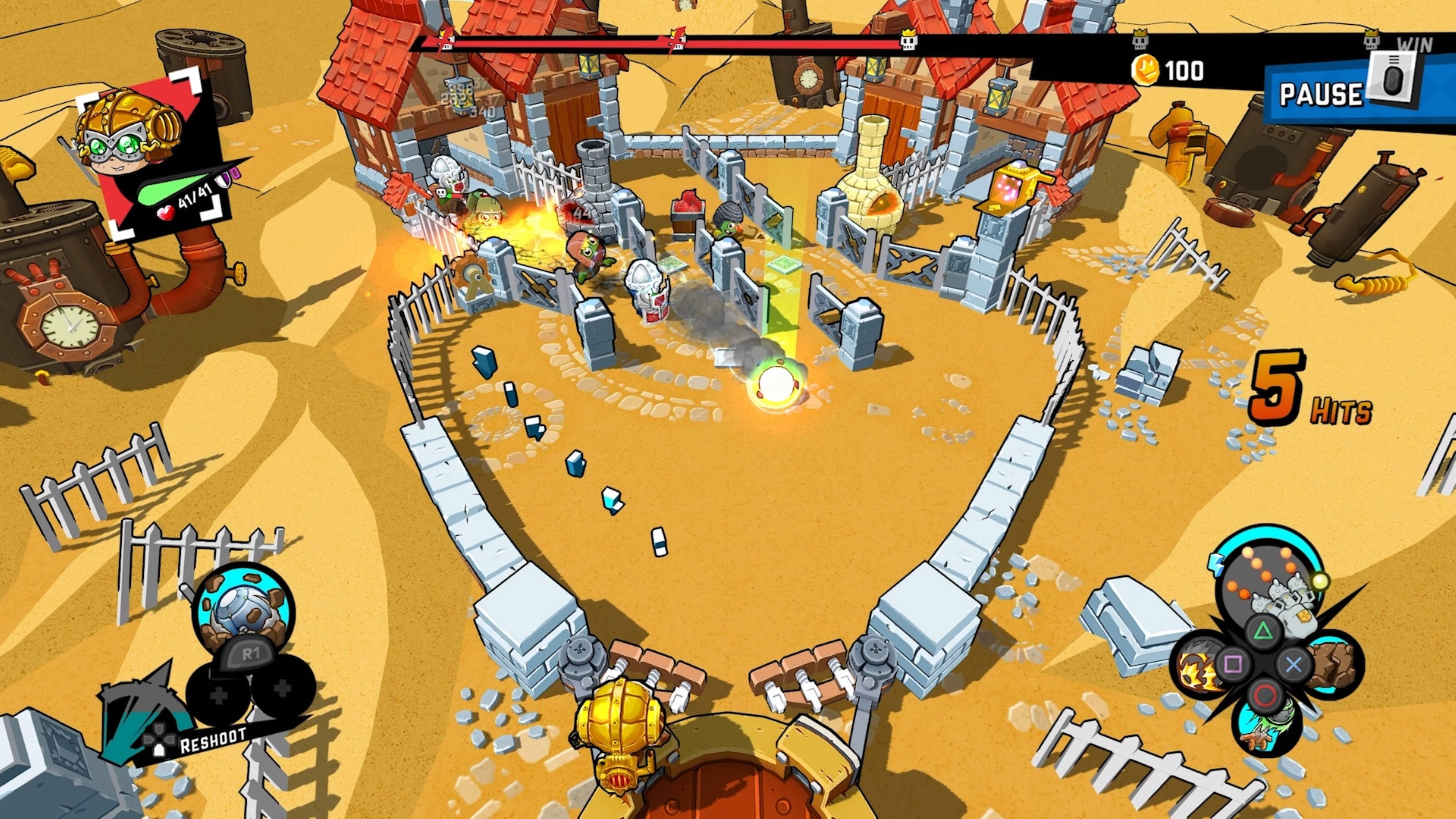 #7. Zombie Rollerz: Pinball Heroes (PlayStation) بواسطة: Daedalic Entertainment GmbH