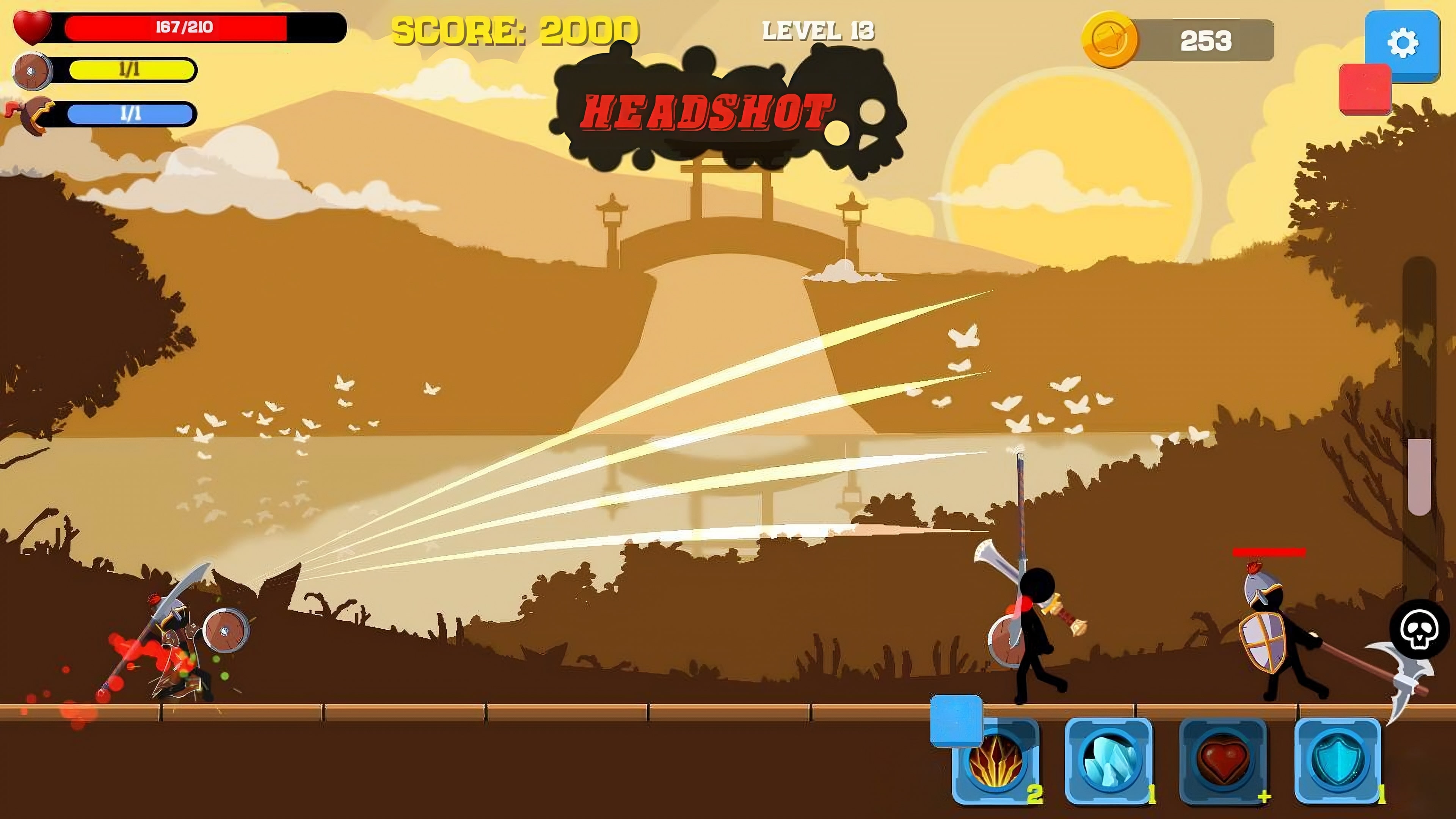 #2. Stickman: Far East Battle (PlayStation) By: Gametry sp. z o. o.