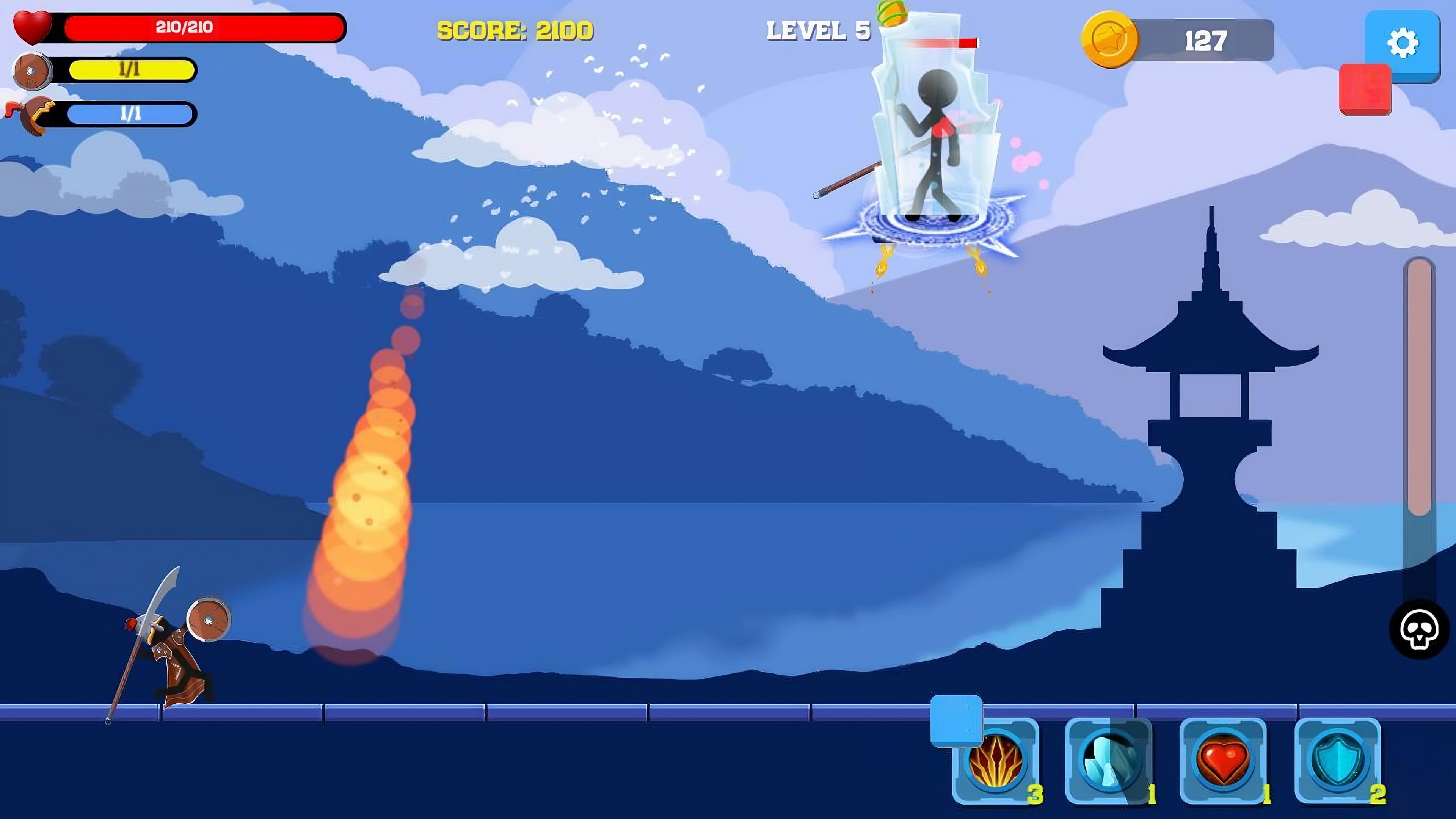 #4. Stickman: Far East Battle (PlayStation) By: Gametry sp. z o. o.