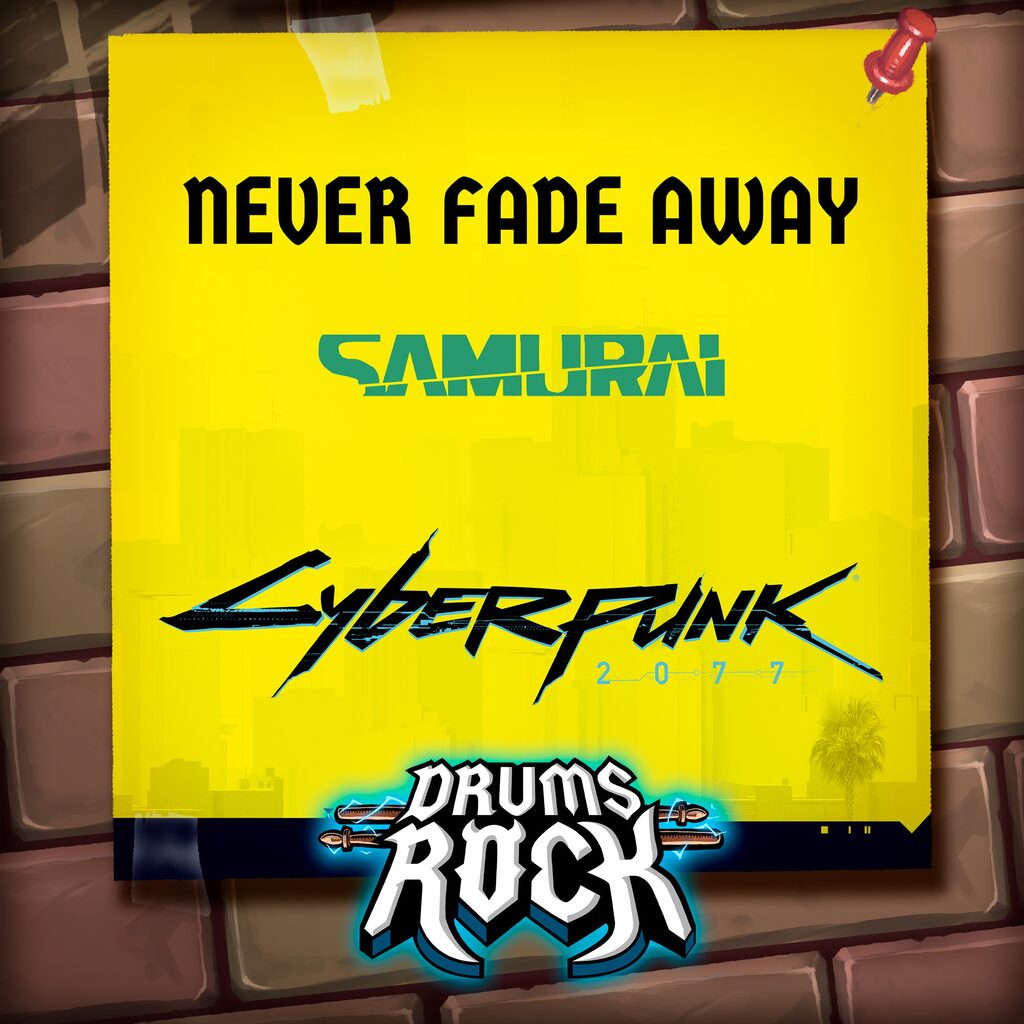 Drums Rock: Samurai - 'Never Fade Away'
