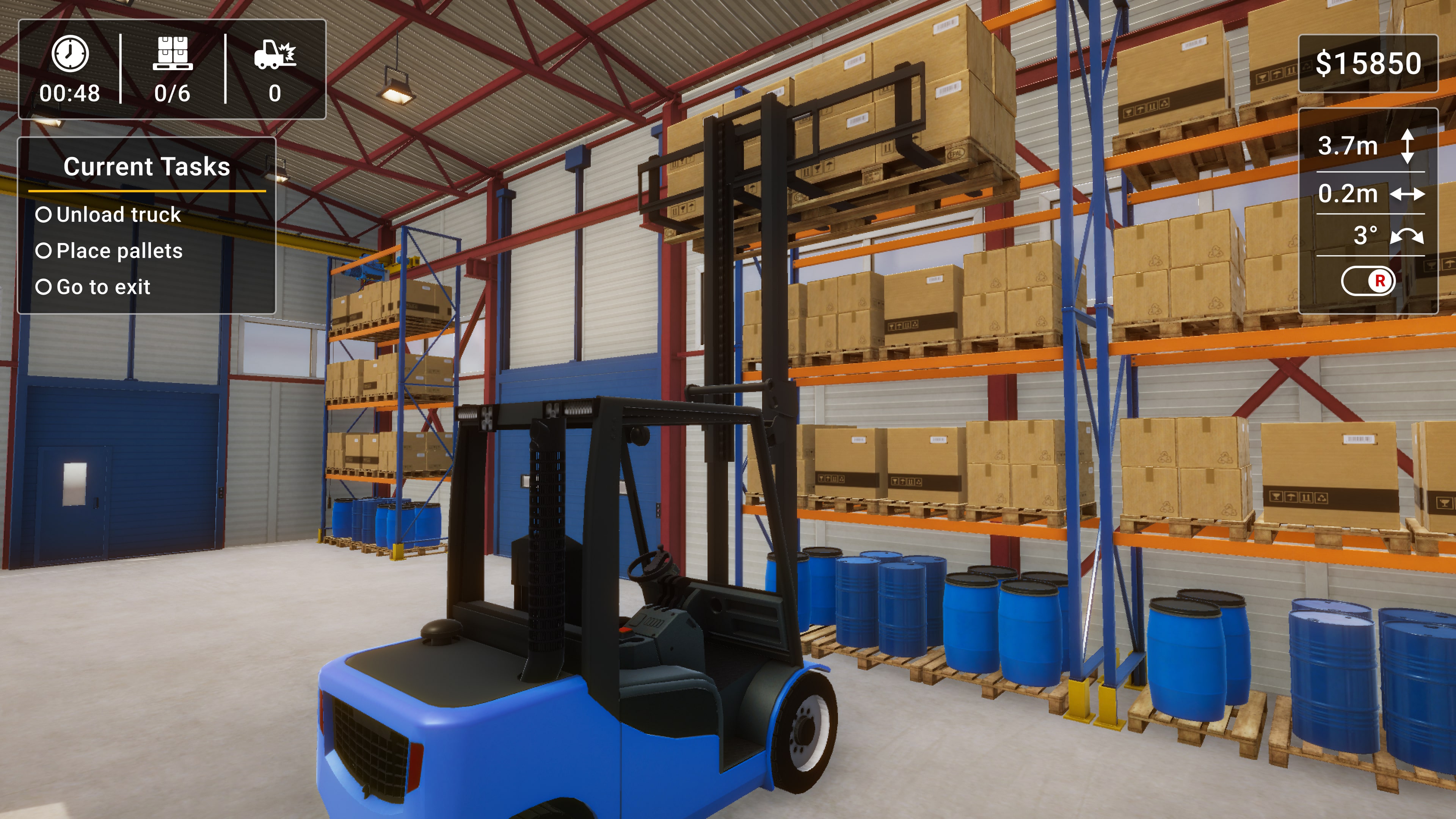 #6. Forklift Simulator 2023 (PlayStation) 由: Revolt Games SRL