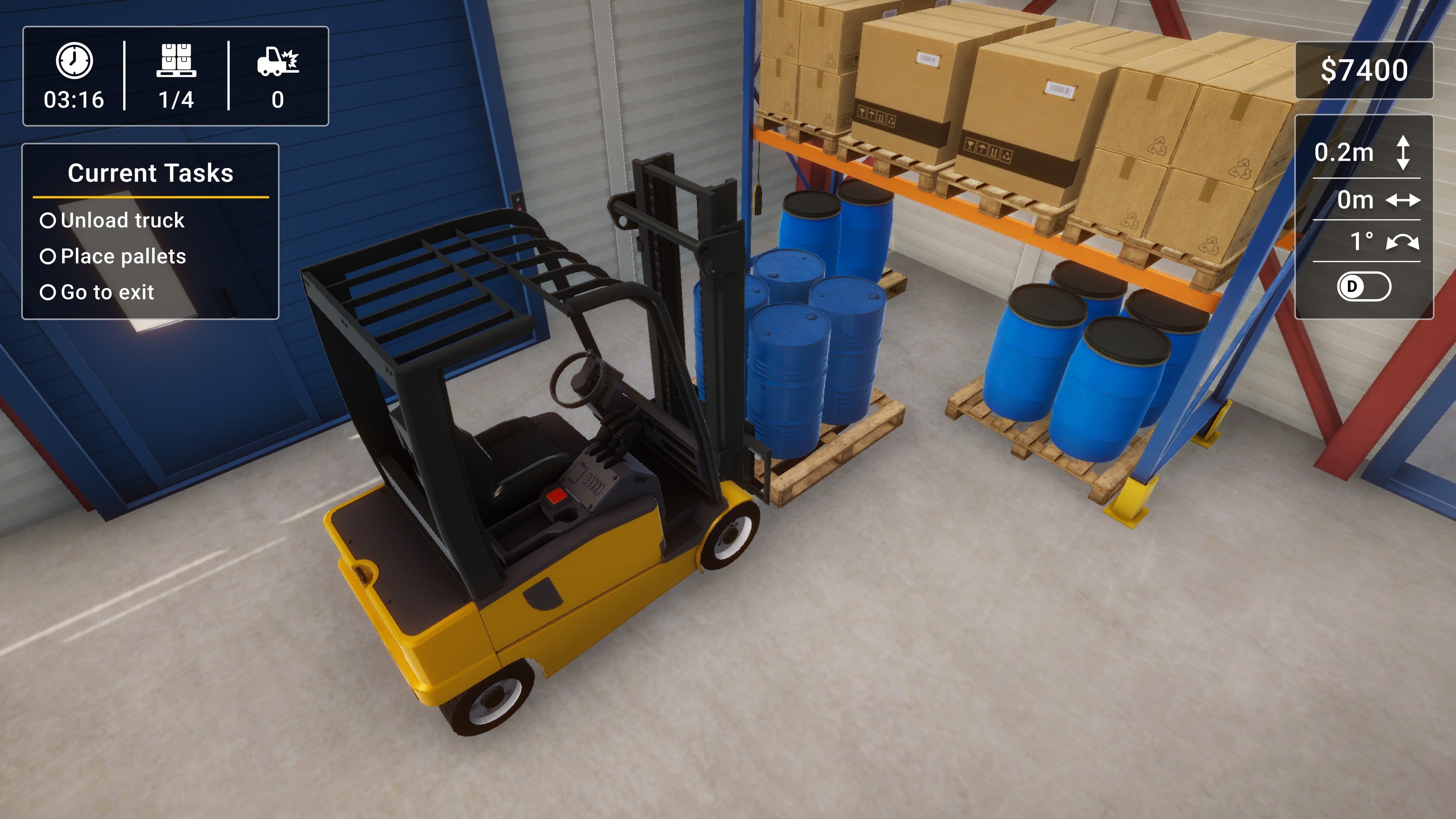 #5. Forklift Simulator 2023 (PlayStation) 由: Revolt Games SRL