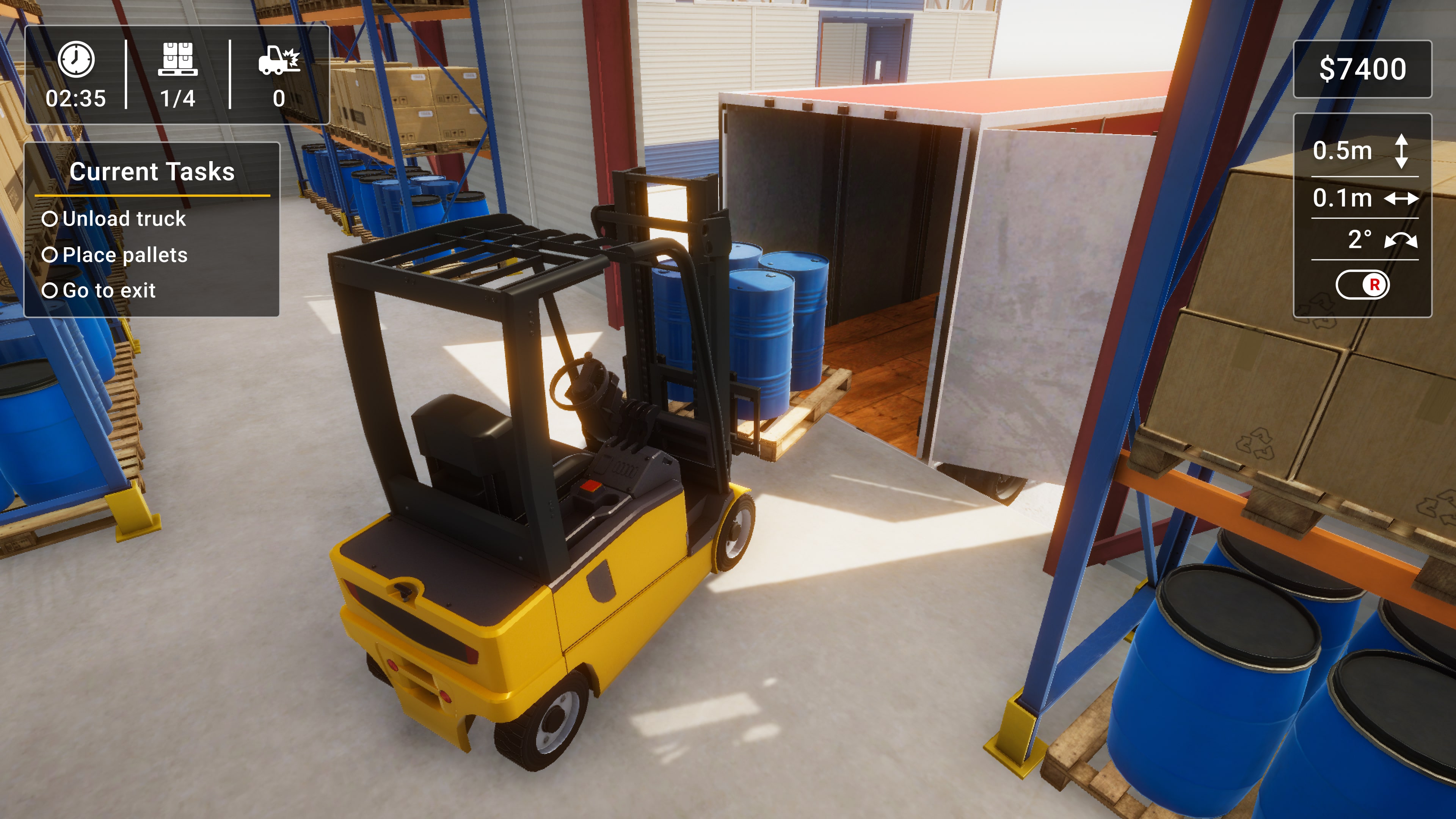#4. Forklift Simulator 2023 (PlayStation) 由: Revolt Games SRL