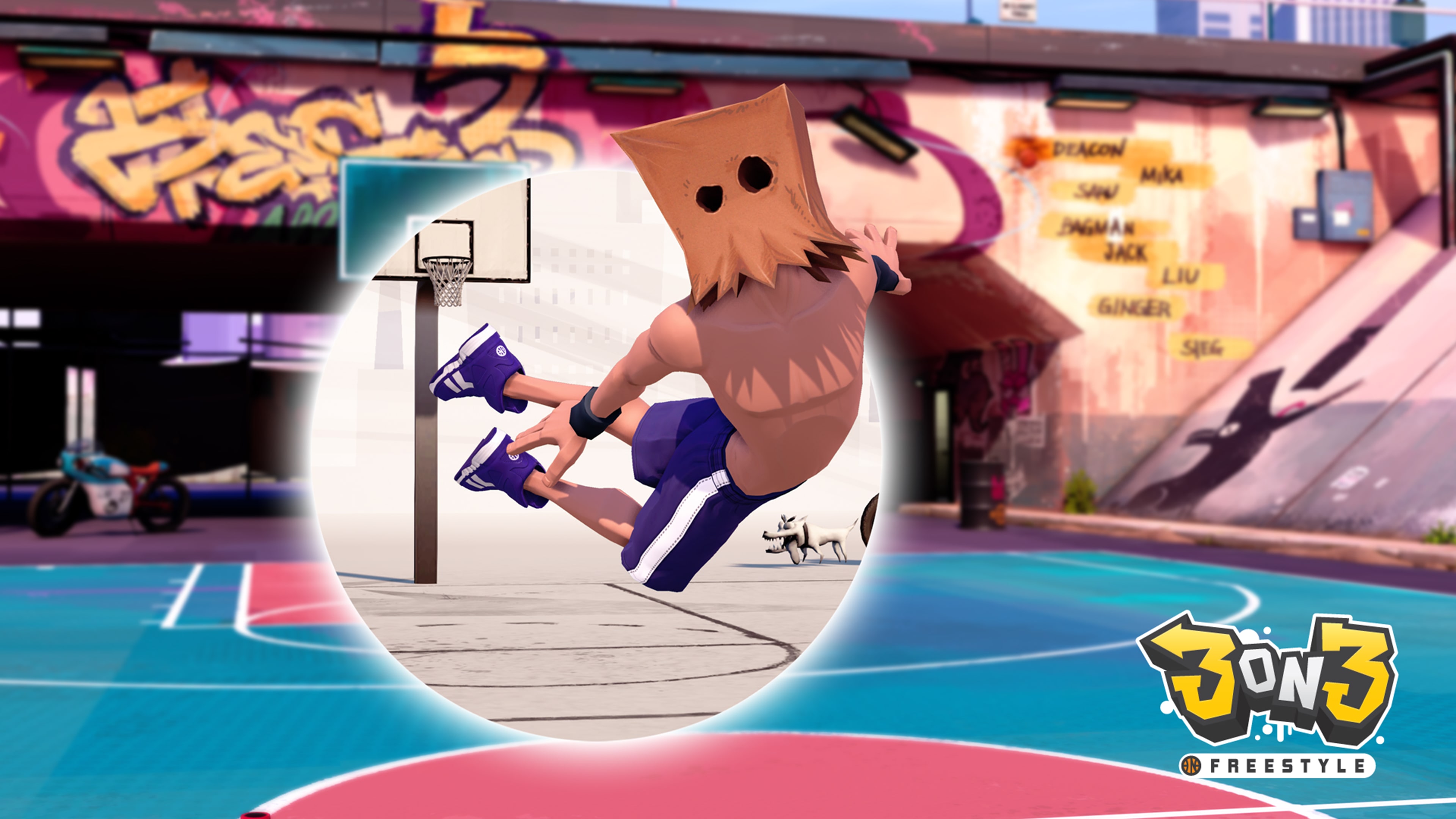 #5. 3on3 Freestyle (PlayStation) بواسطة: JOYCITY Corporation