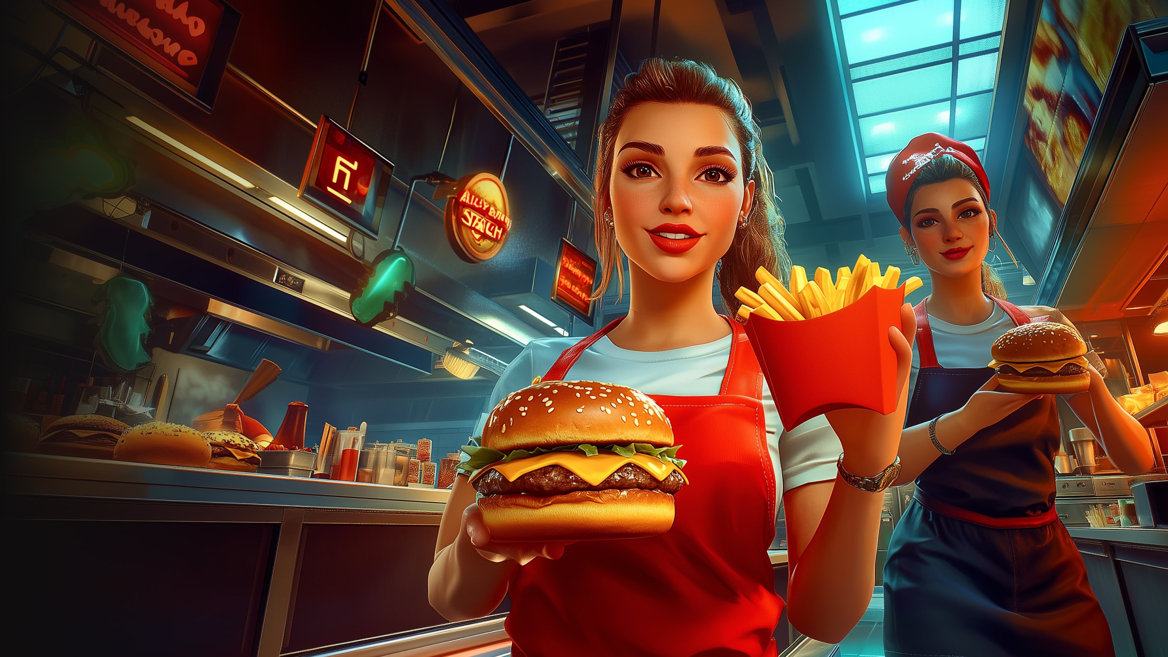 Fast food simulator english 