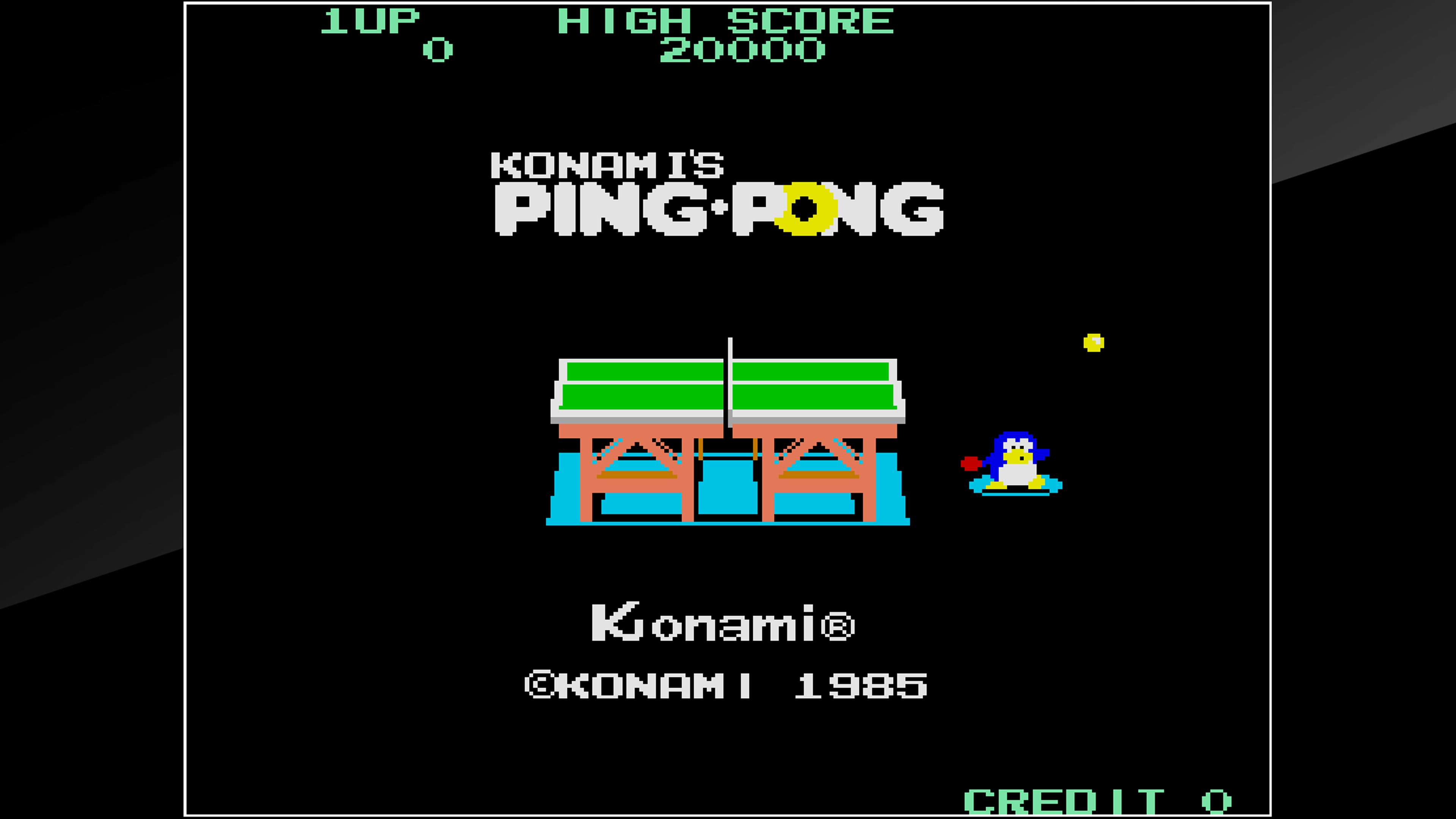 アーケードアーカイブス コナミのピンポン