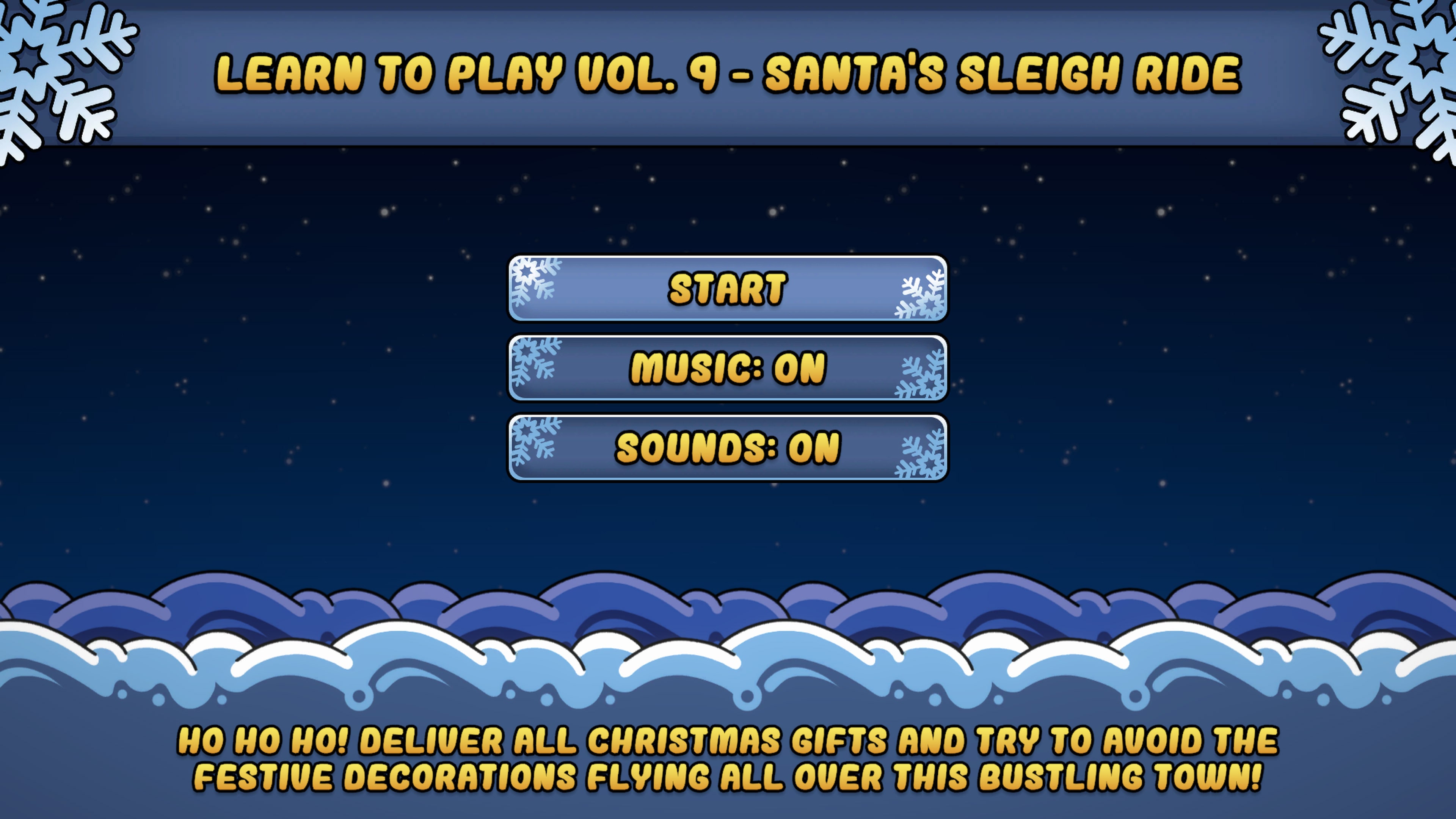 #8. Learn to Play Vol. 9 - Santa's Sleigh Ride (PlayStation) Bởi: EastAsiaSoft