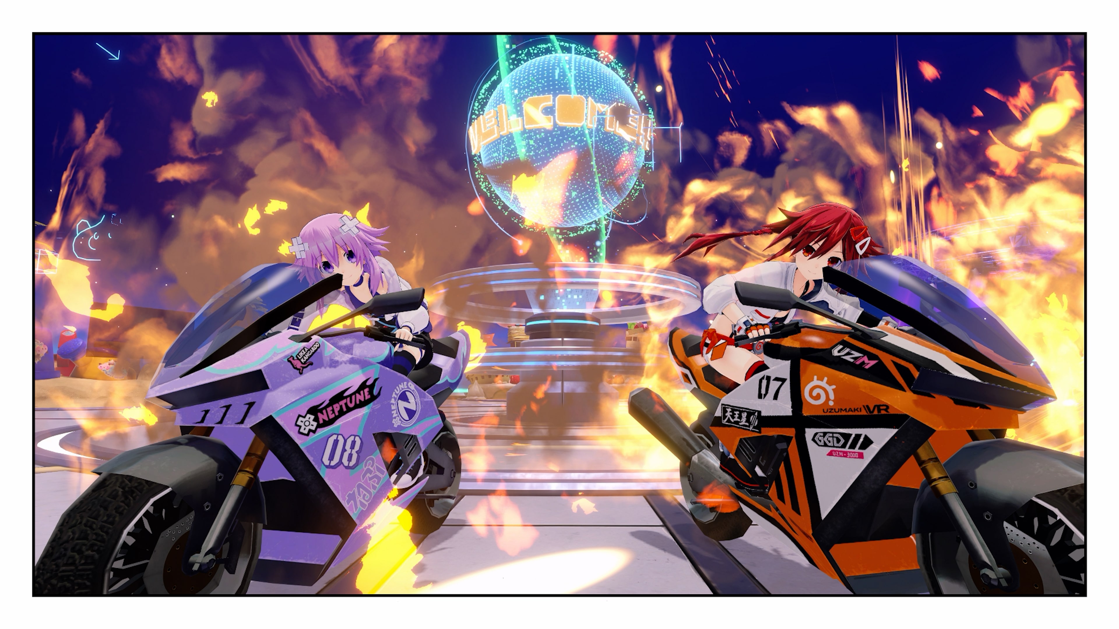 #6. Neptunia Riders VS Dogoos (PlayStation) Podle: Idea Factory International Inc.