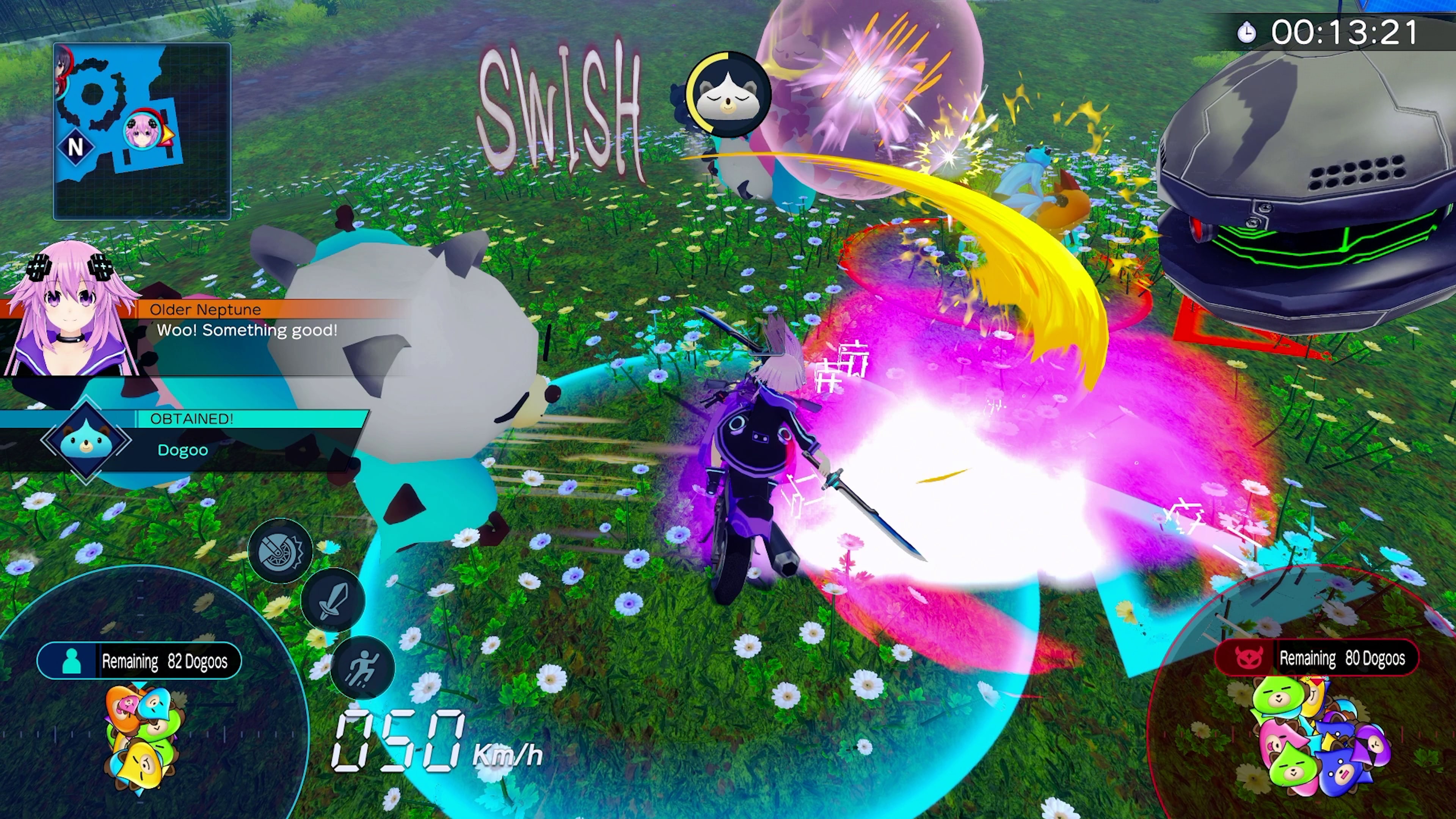 #3. Neptunia Riders VS Dogoos (PlayStation) Podle: Idea Factory International Inc.