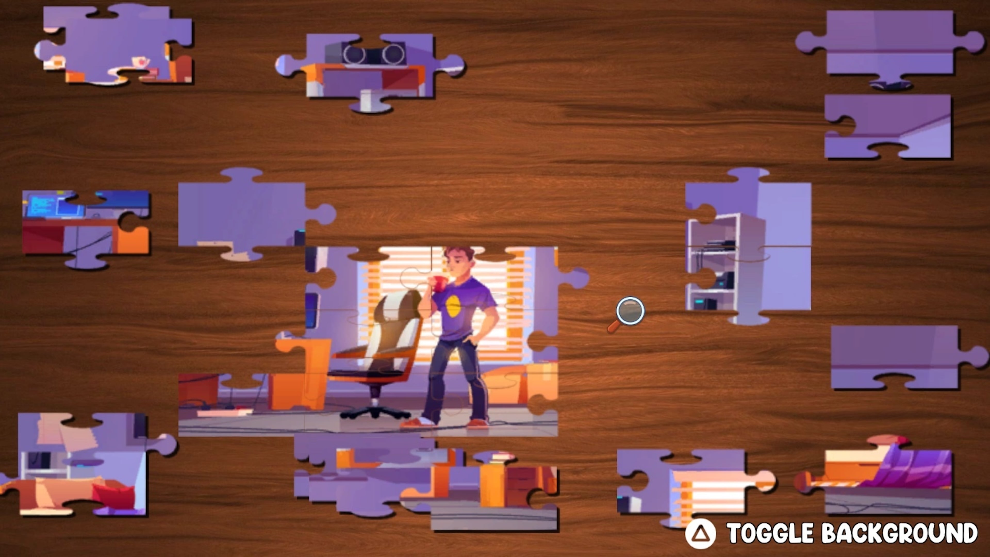 #6. Jigsaw Puzzle Utopia (PlayStation) By: Gametry sp. z o. o.