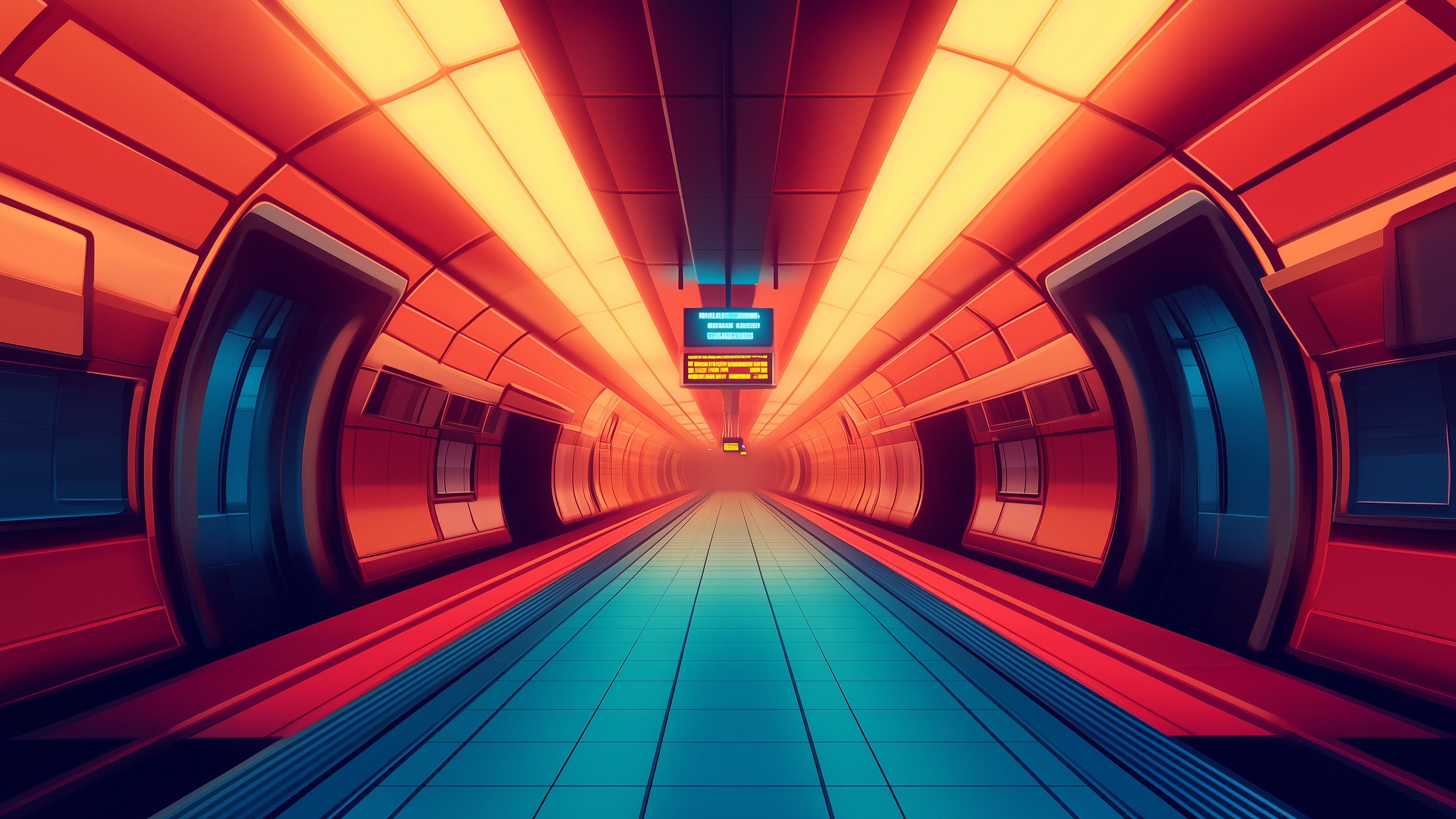 Subway Sprint Girl