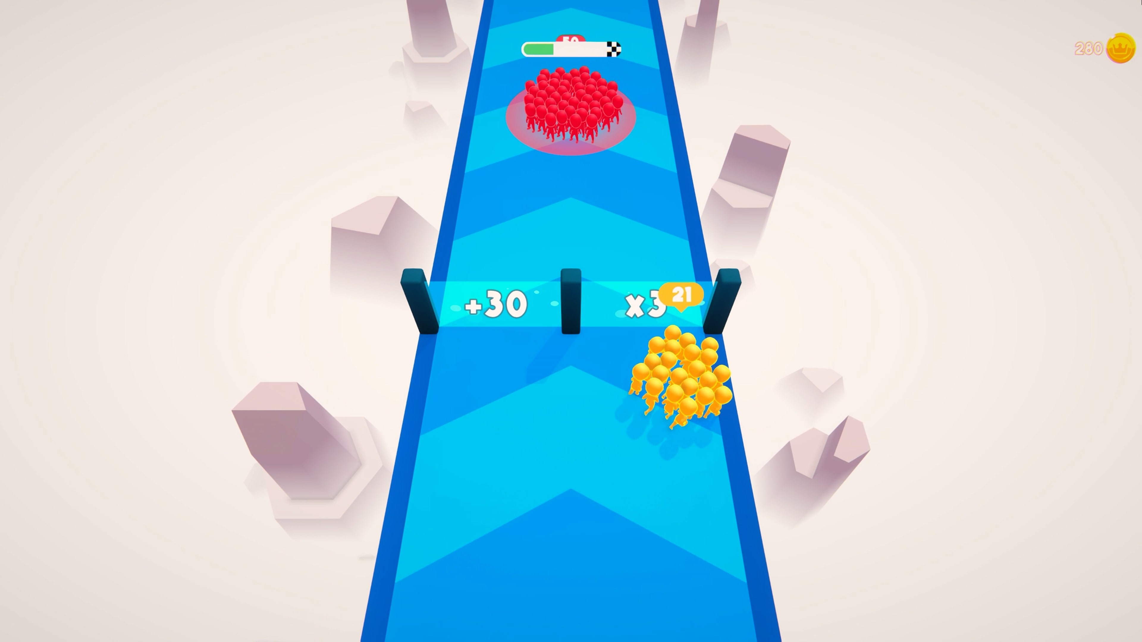 #3. Crowd Run (PlayStation) Bởi: NOSTRA GAMES LTD