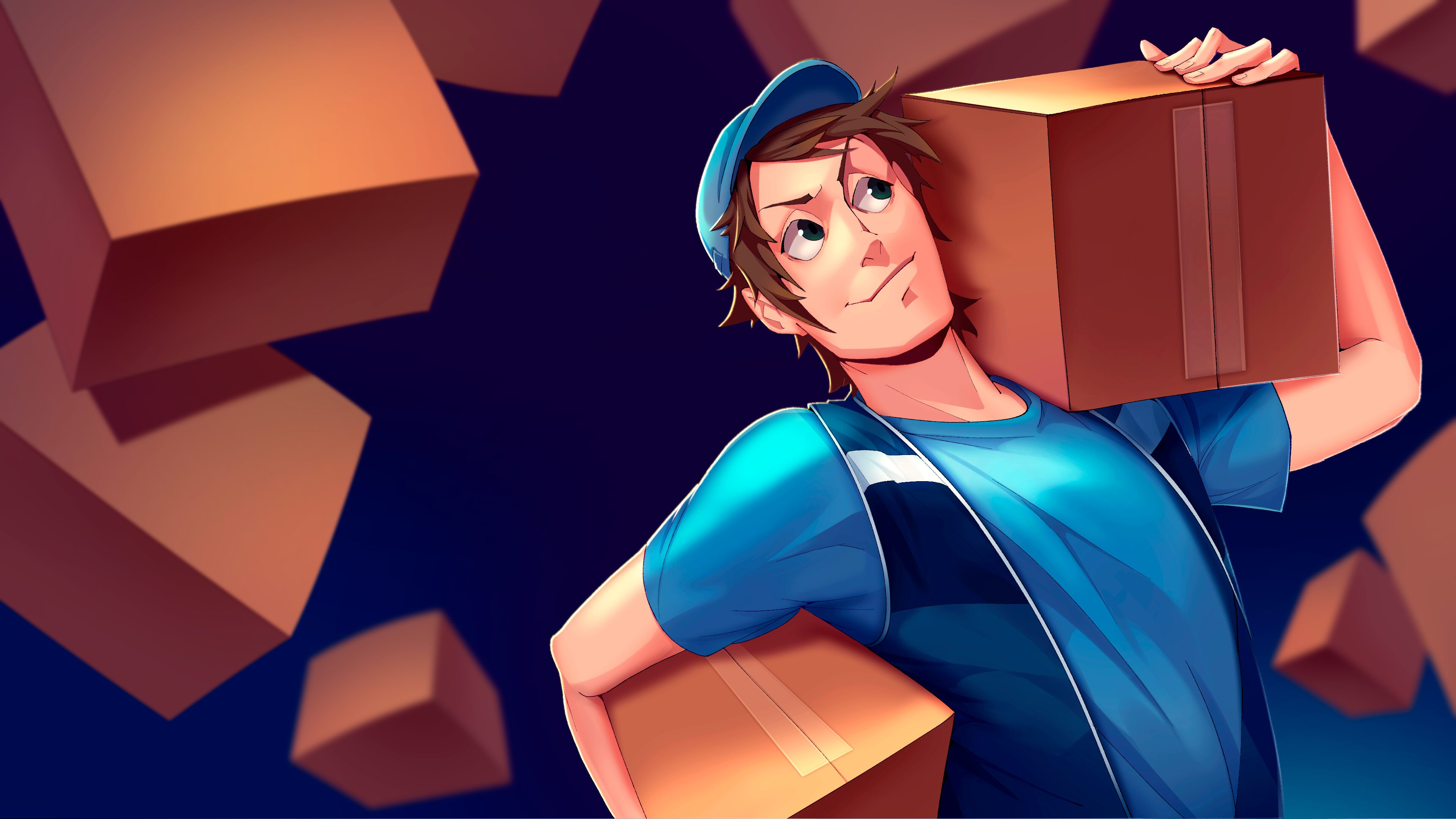 BLOCKS FLYING AT ME