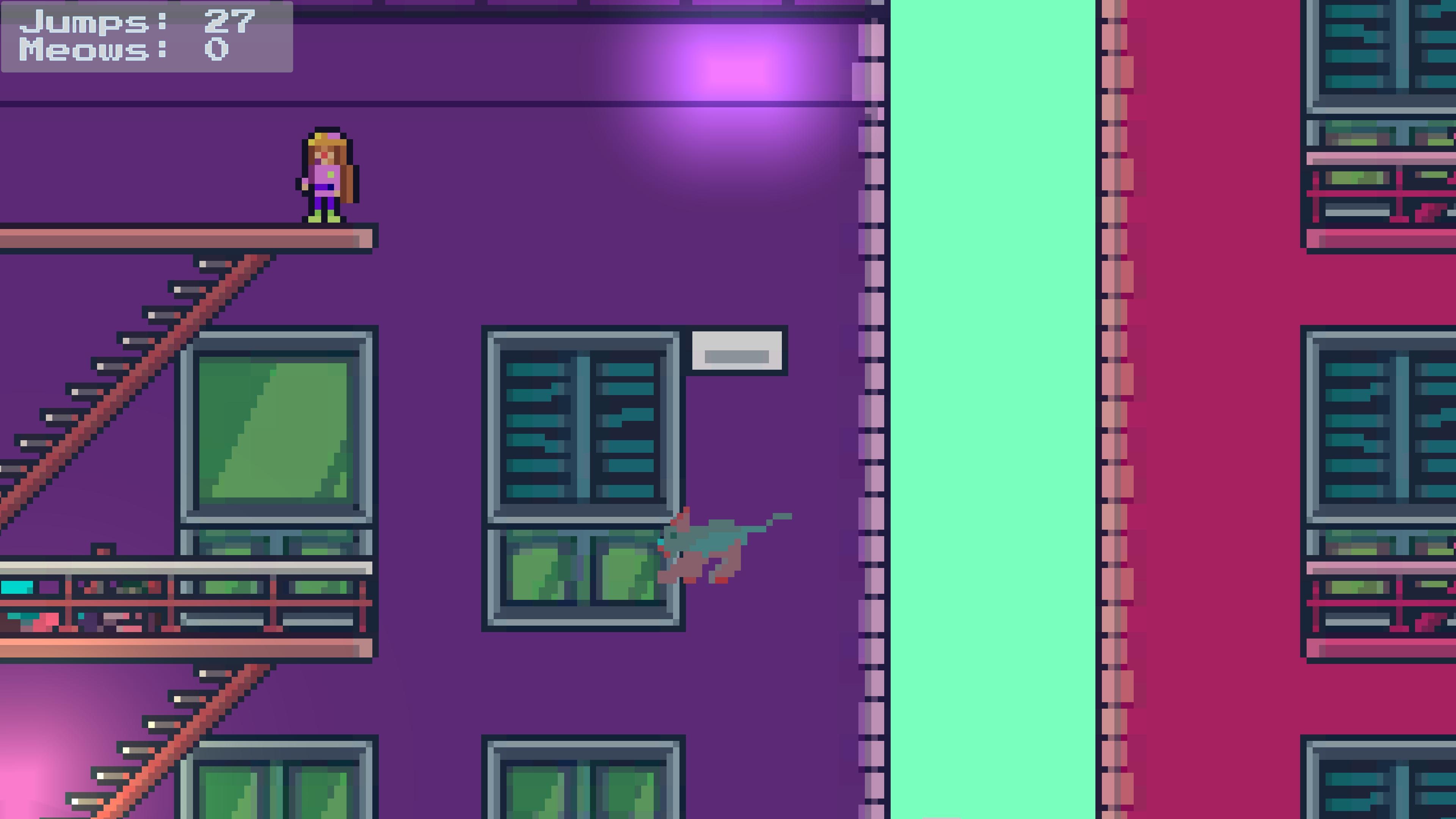 #2. Rooftop Rascal: The Glitch Cat (PlayStation) Bởi: Christian Marcell de Oliveira trading as chroda