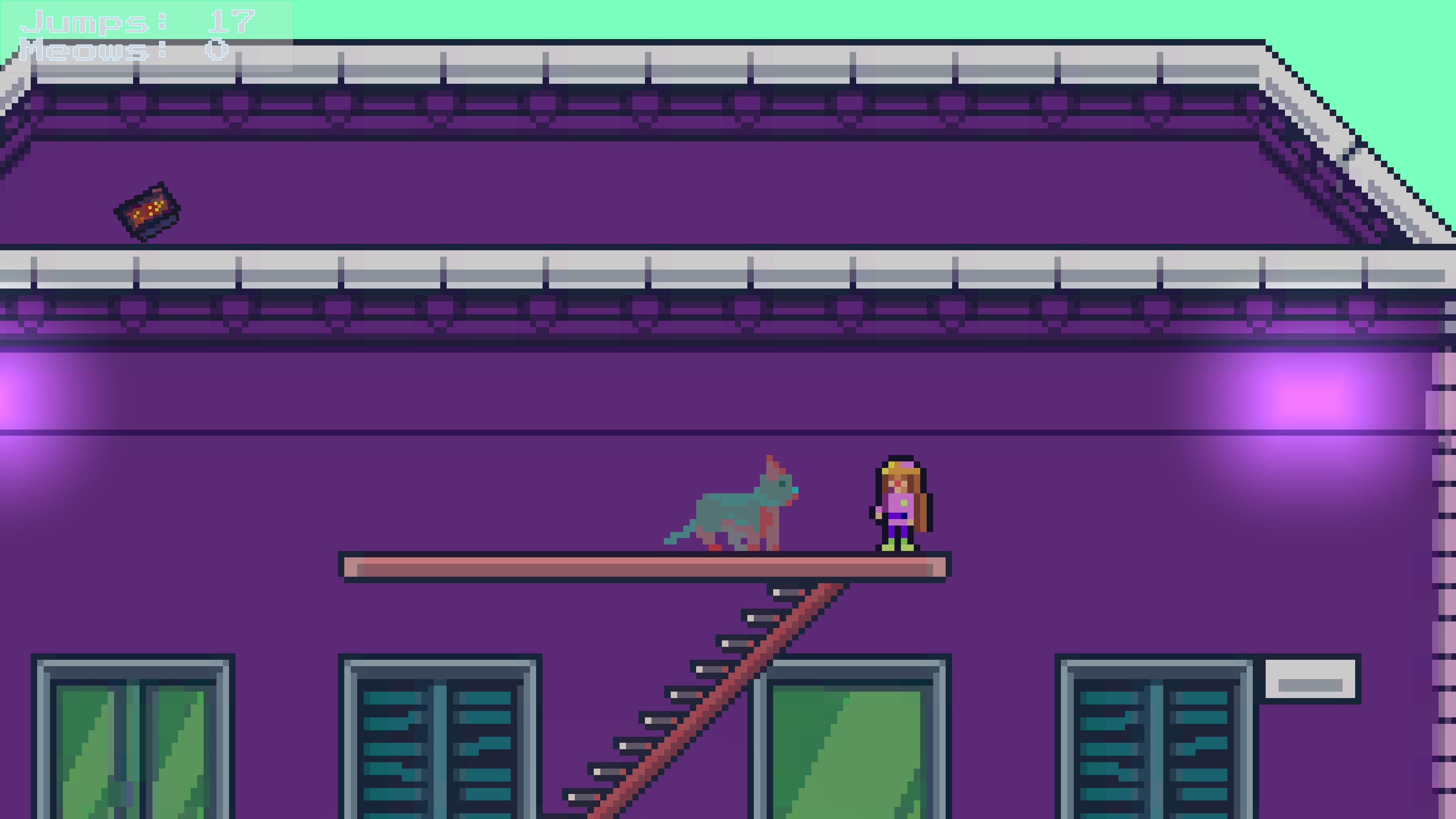#1. Rooftop Rascal: The Glitch Cat (PlayStation) Bởi: Christian Marcell de Oliveira trading as chroda