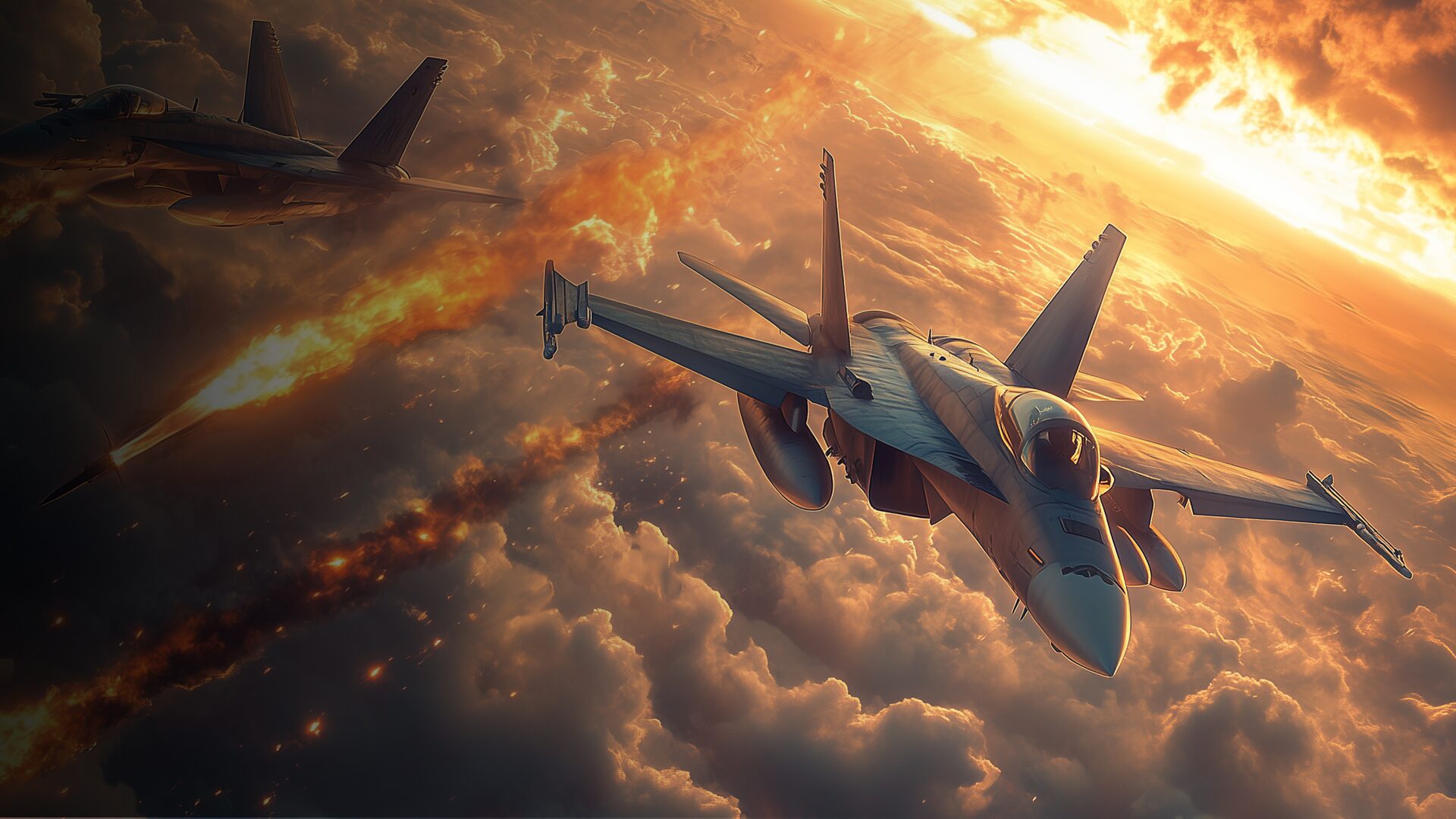 AirJet Fighter Sky Dominators: Aerial Assault