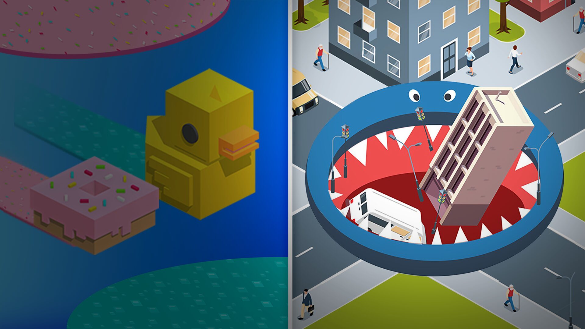 Hole io & Paper io 2