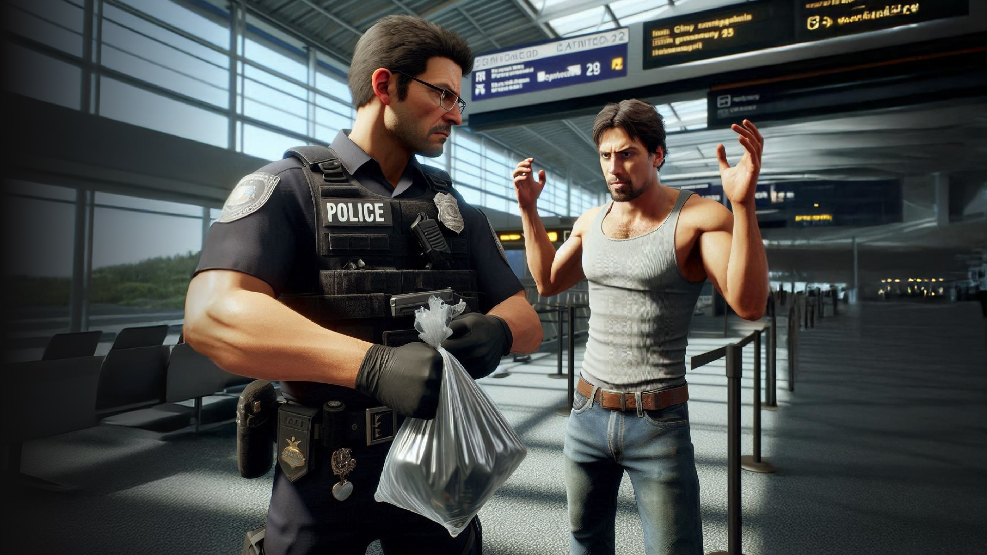 Police Contraband Simulator - Airport Border Patrol