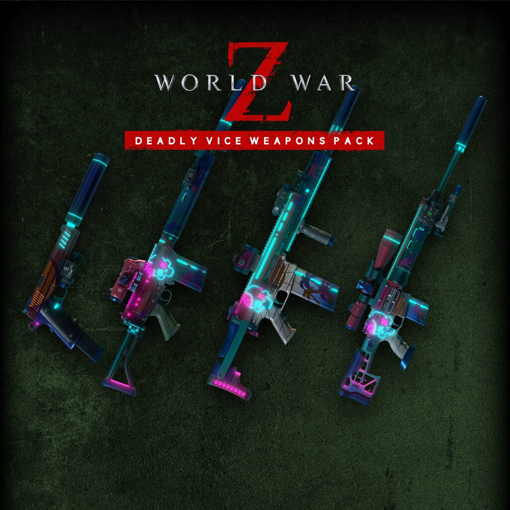 World War Z - Deadly Vice Weapons Skin Pack