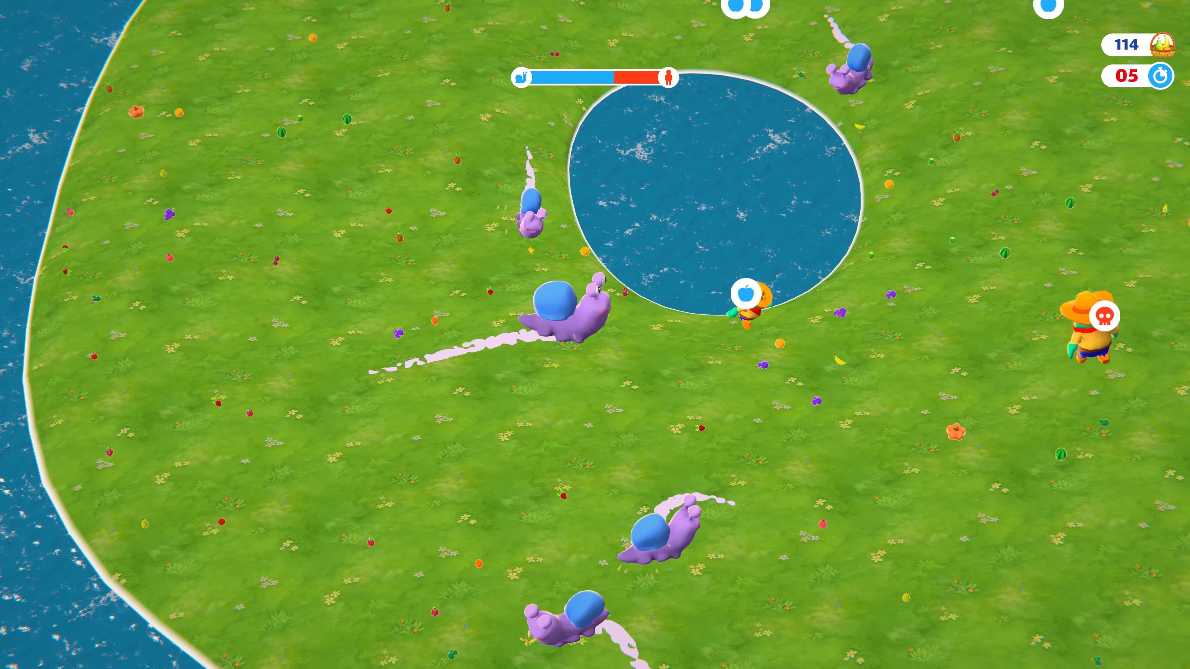 #2. Snails vs Humans (PlayStation) Bởi: NOSTRA GAMES LTD