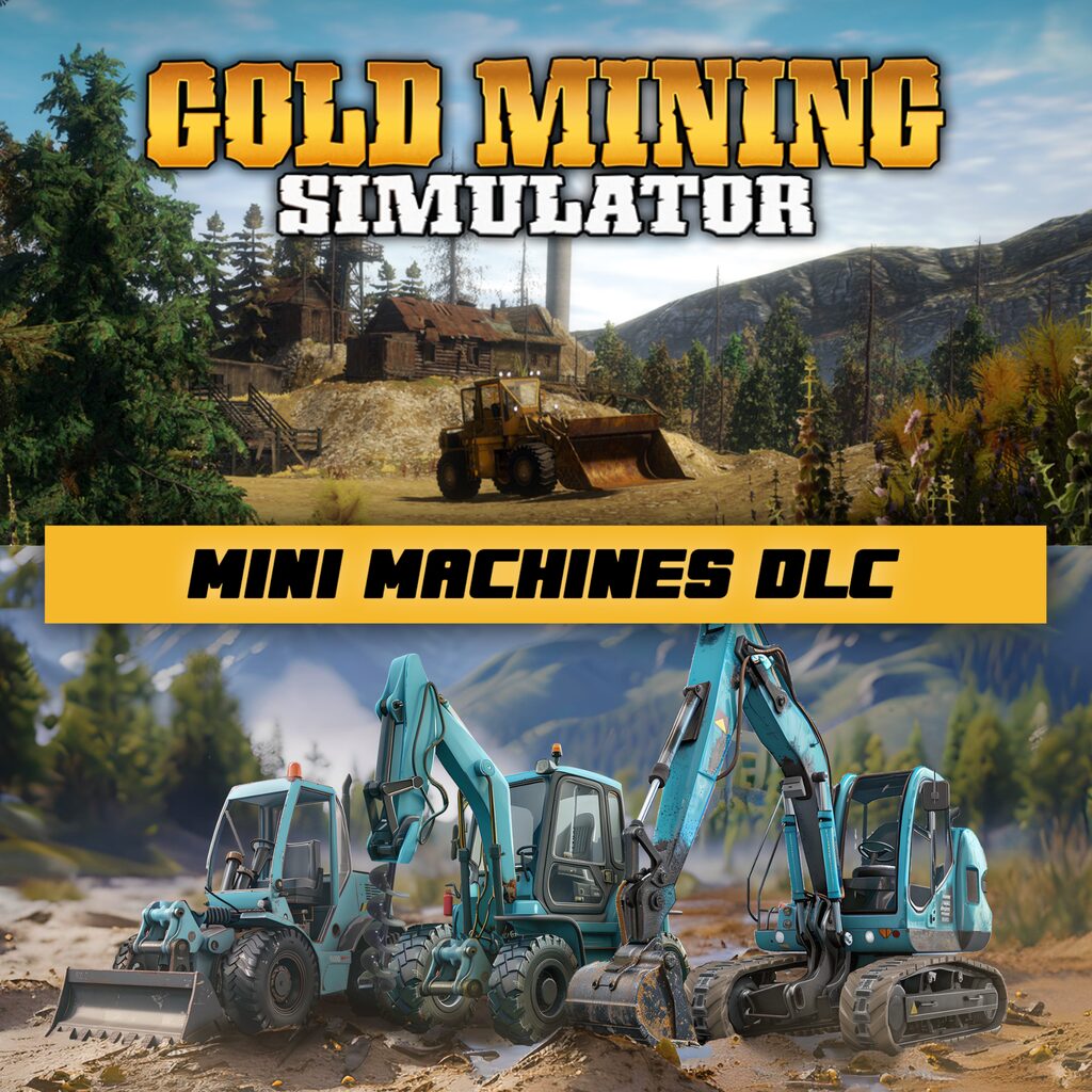 Simulador de minería de oro  +  Mini Máquinas BUNDLE (Gold Mining Simulator + Mini Machines DLC)