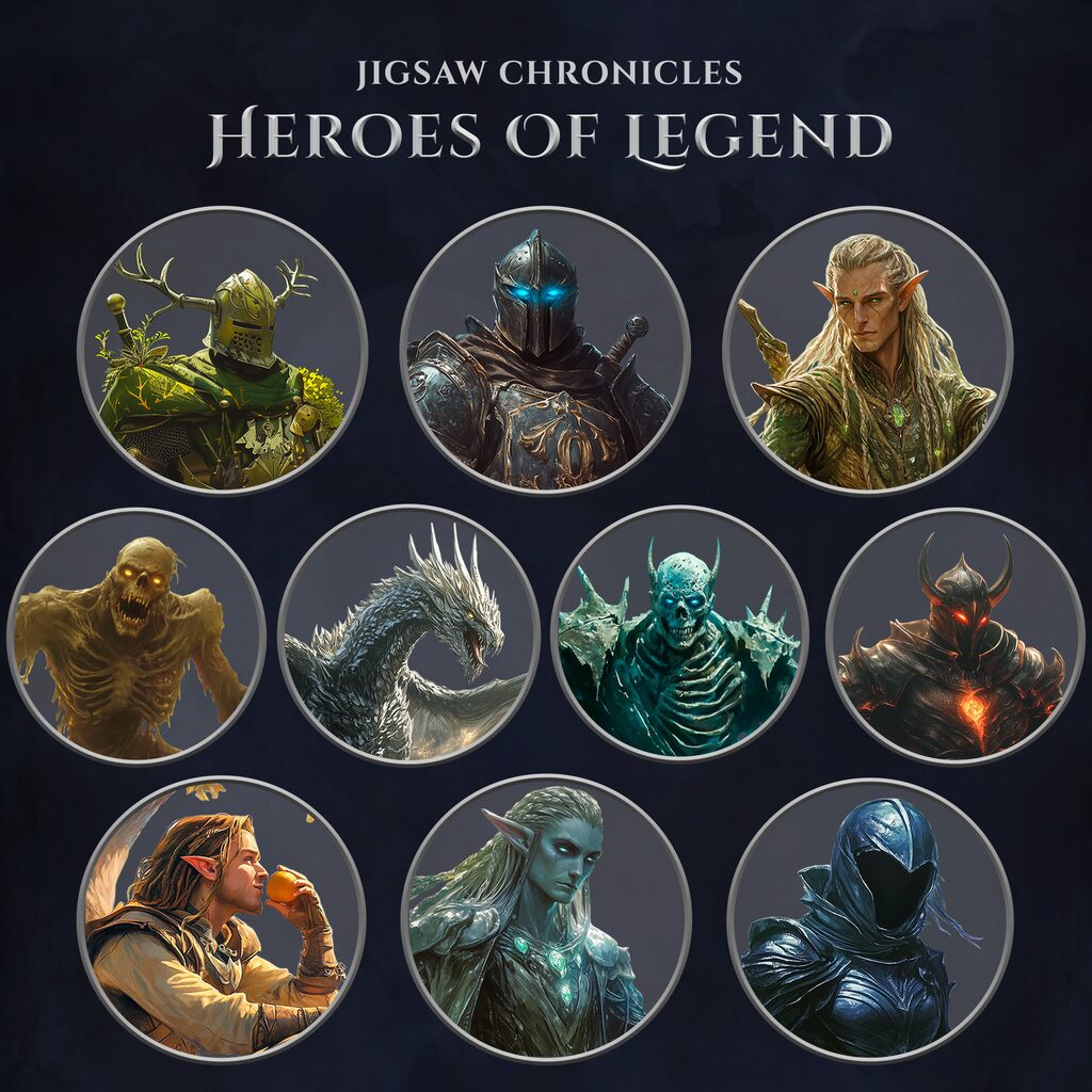 JIGSAW CHRONICLES: Heroes of Legend I Bundle of Heroes