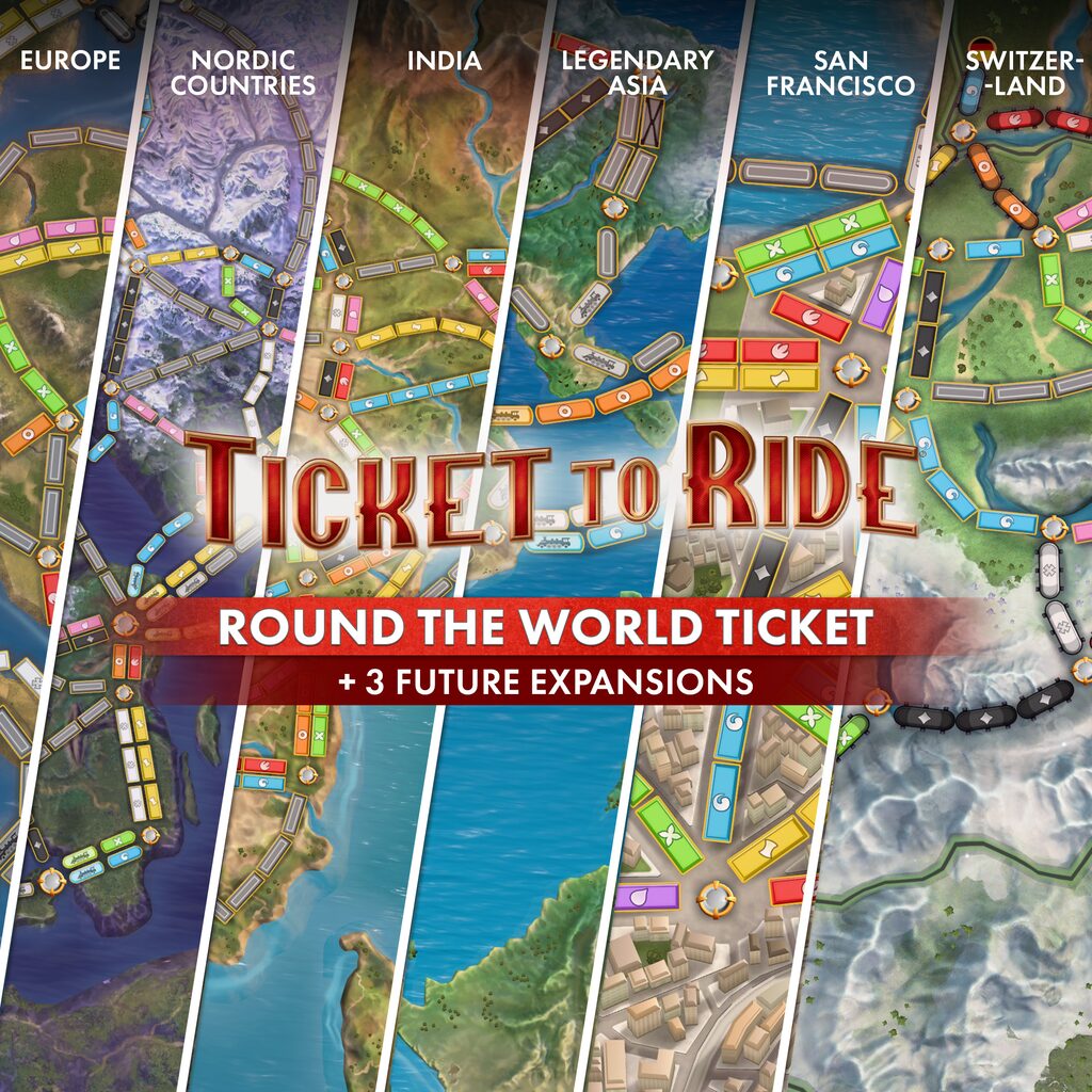 Ticket to Ride®: Round the World Ticket