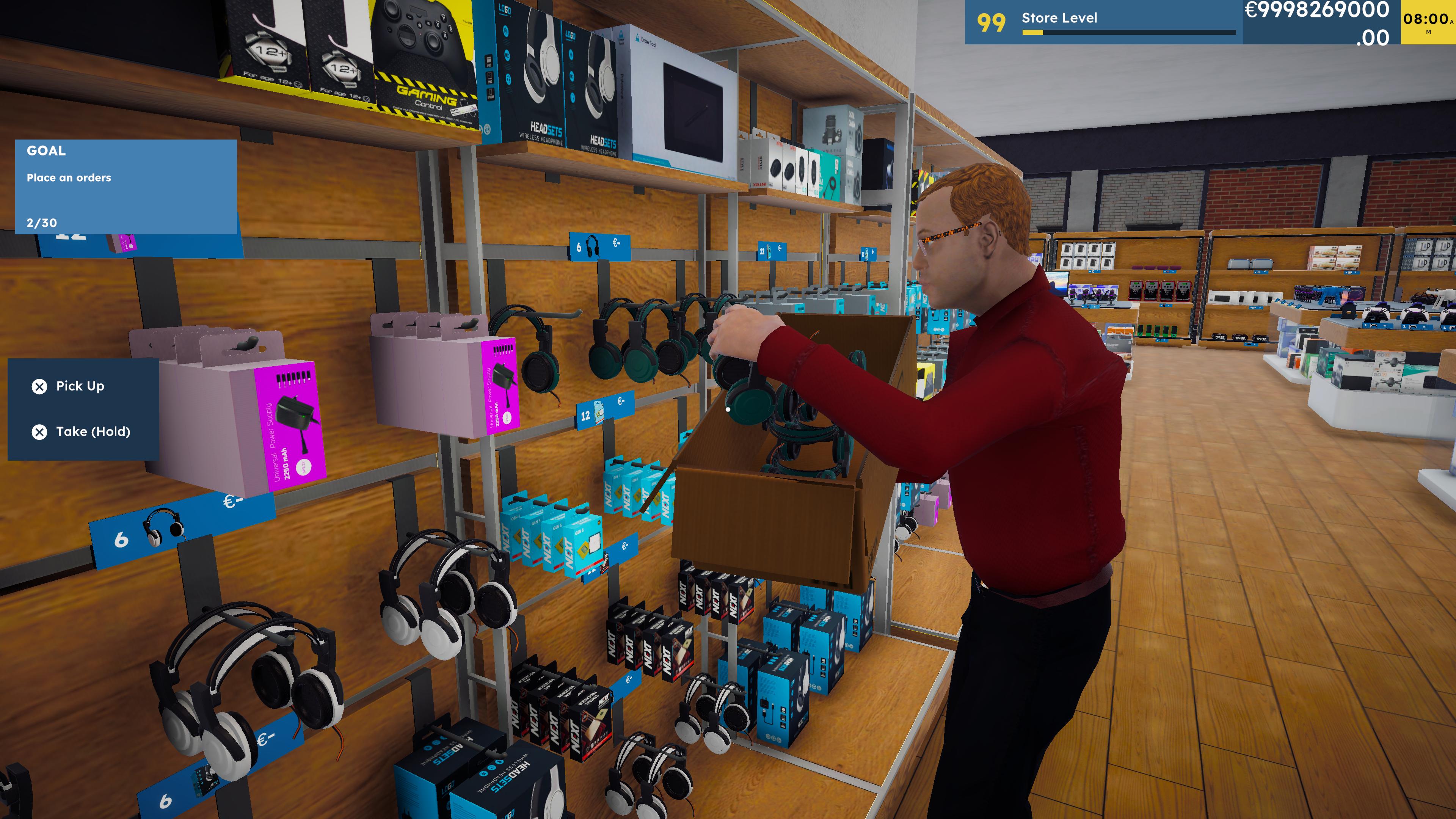 #6. Electronics Supermarket Simulator (PlayStation) Bởi: MIDNIGHT GAMES S.R.L