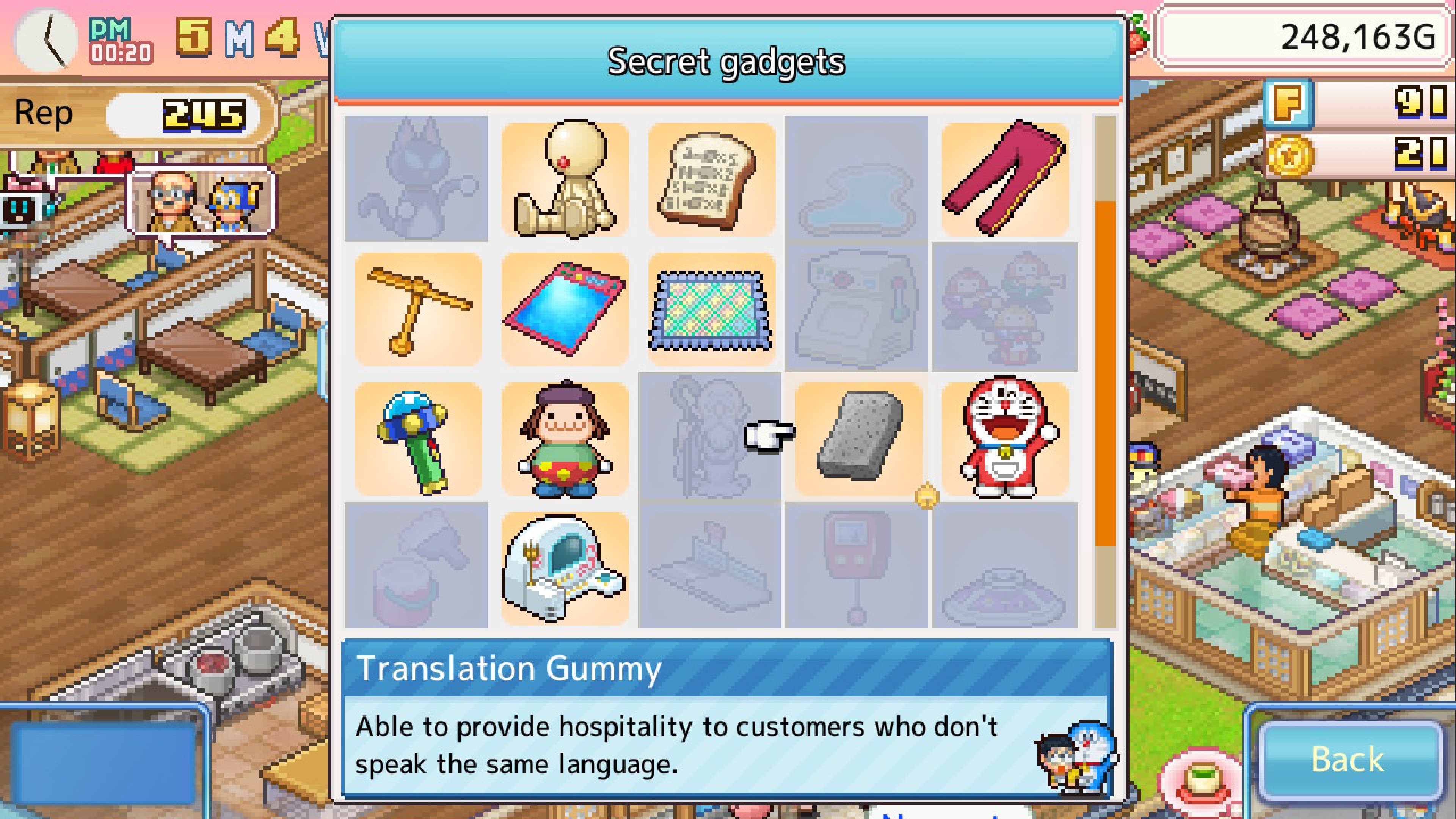 #3. Doraemon Dorayaki Shop Story (PlayStation) 来自: KAIROSOFT CO.,LTD
