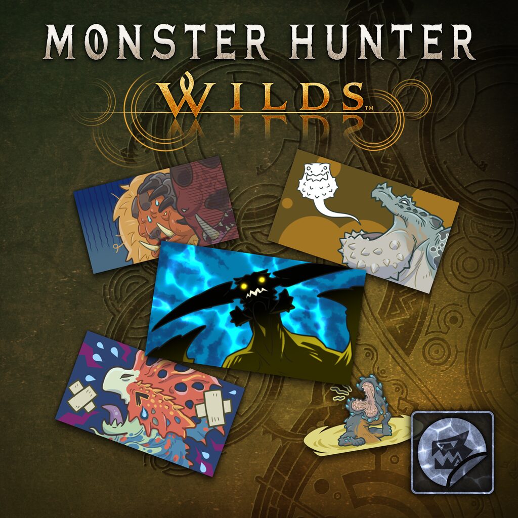 Monster Hunter Wilds - Sticker Set: Monsters of the Windward Plains