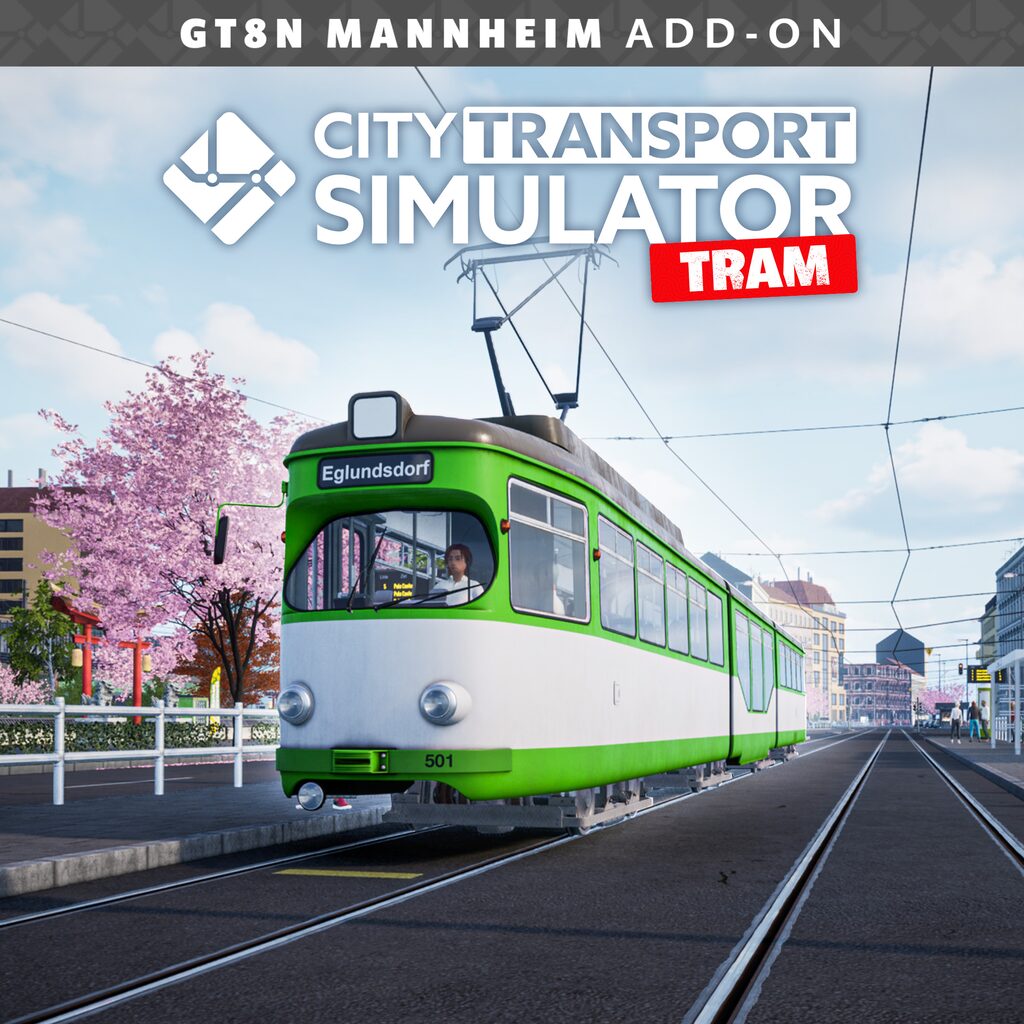 City Transport Simulator: Tram - GT8N Mannheim Add-On