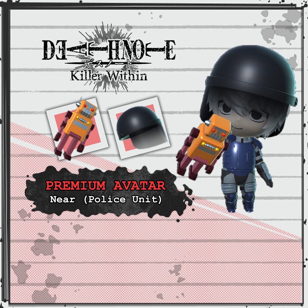 DEATH NOTE Killer Within - Premium Avatar: Near (Police Unit)