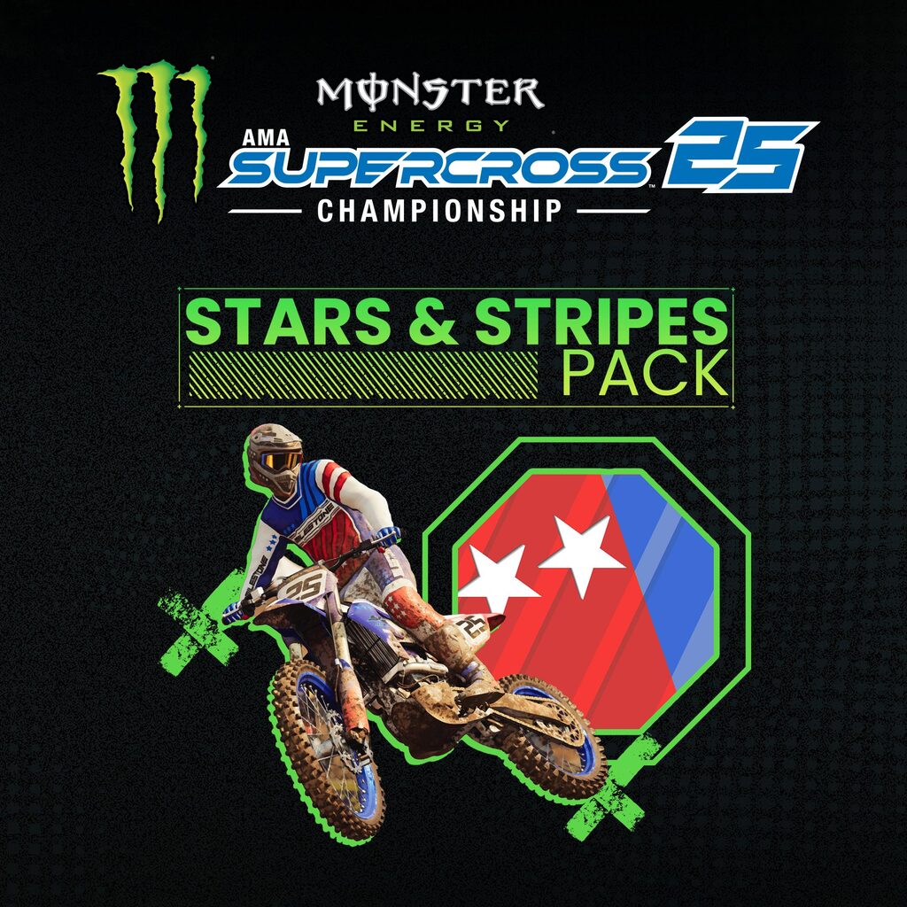 Monster Energy Supercross 25 - Stars & Stripes Pack