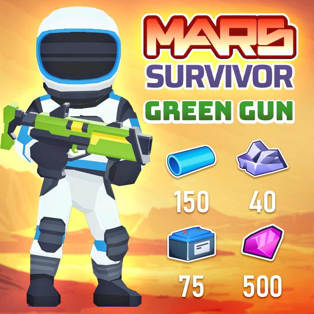 Mars Survivor: Green Gun