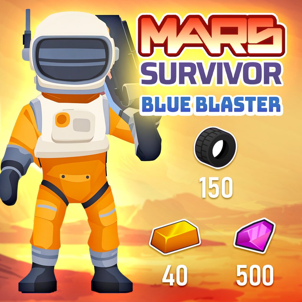 Mars Survivor: Blue Blaster